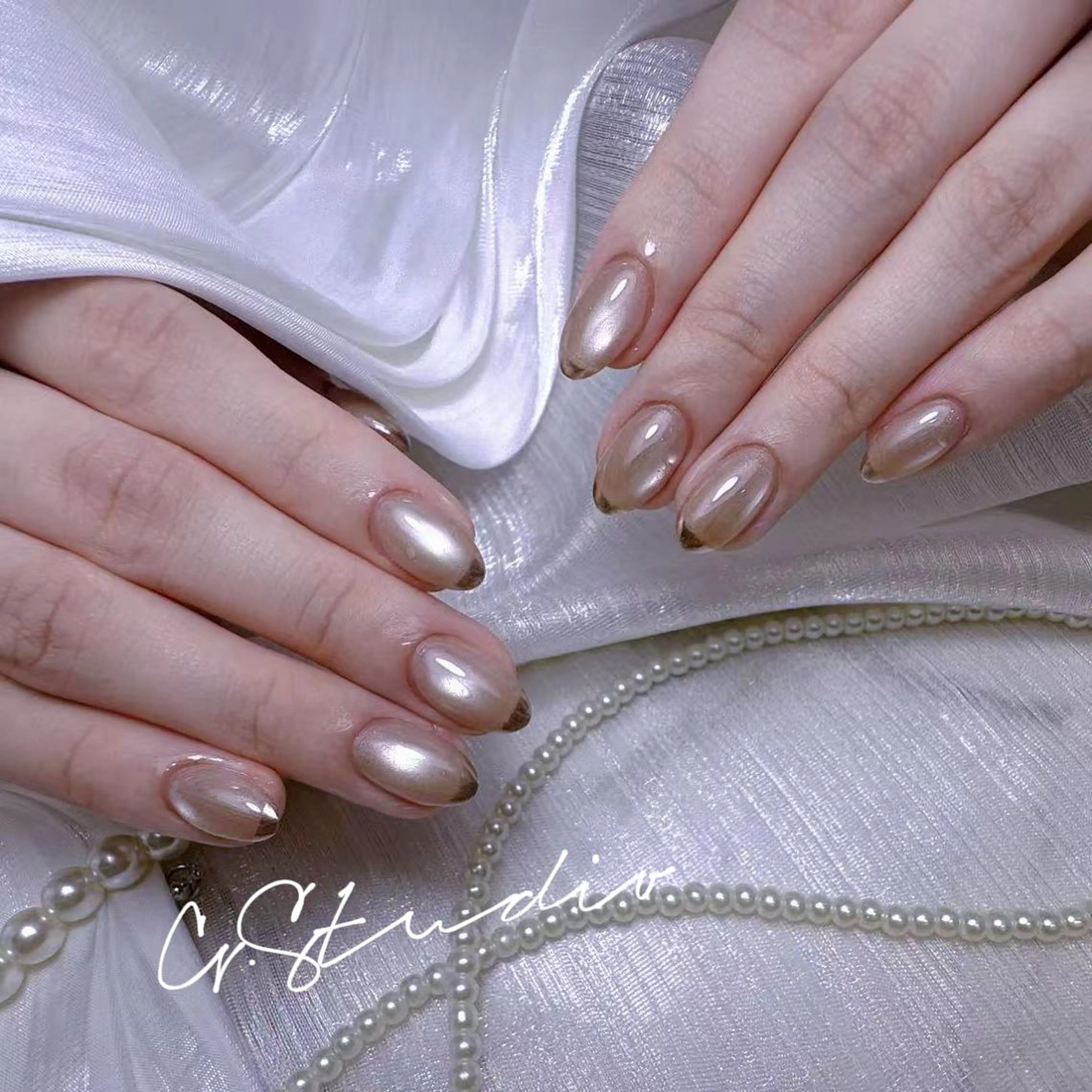 ネイル マグネットネイル ハンドネイル ハンドケア Tina 。のネイルデザイン