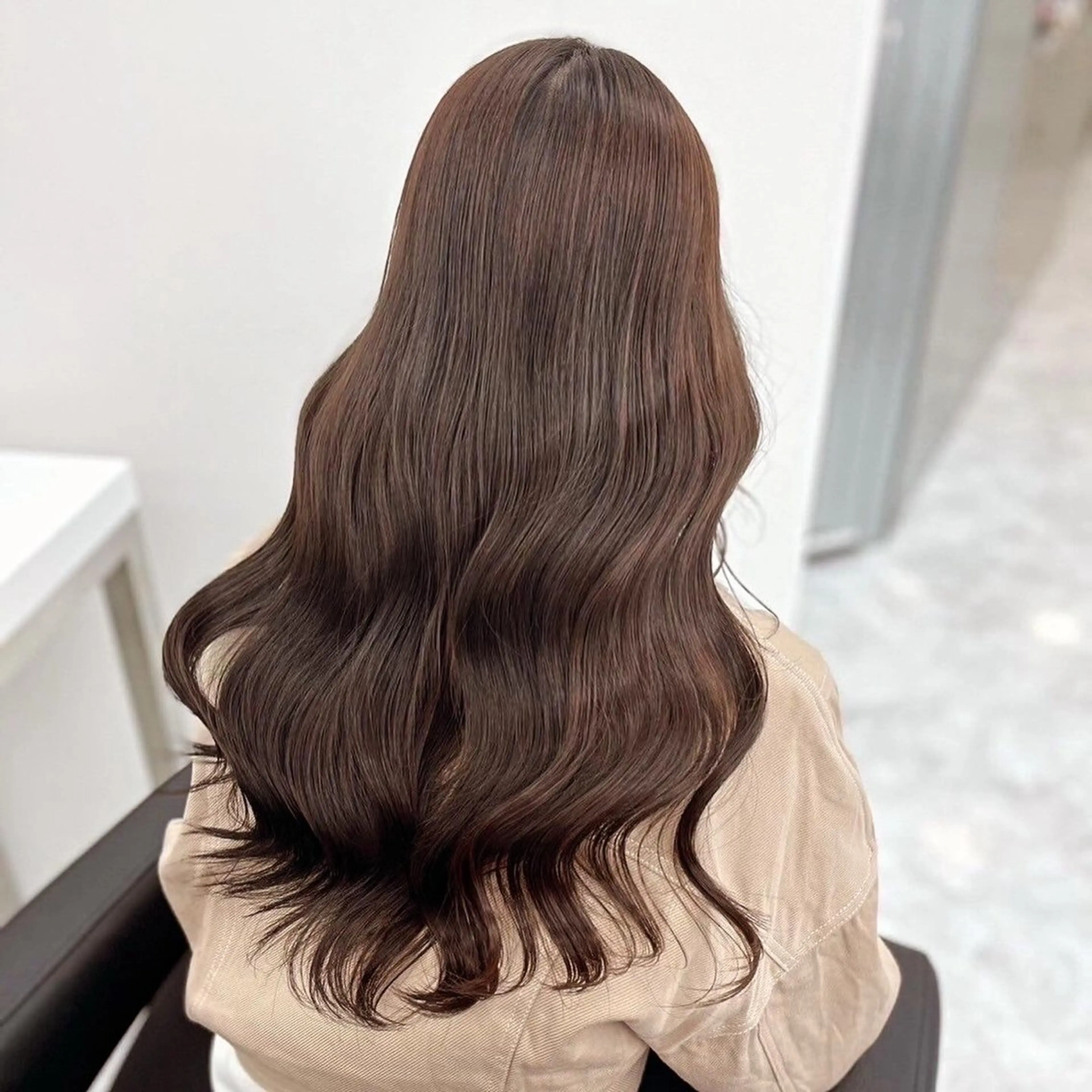 カラー ブラウンカラー 🩶透明感ミルク ティー🩶 maoのヘアスタイル