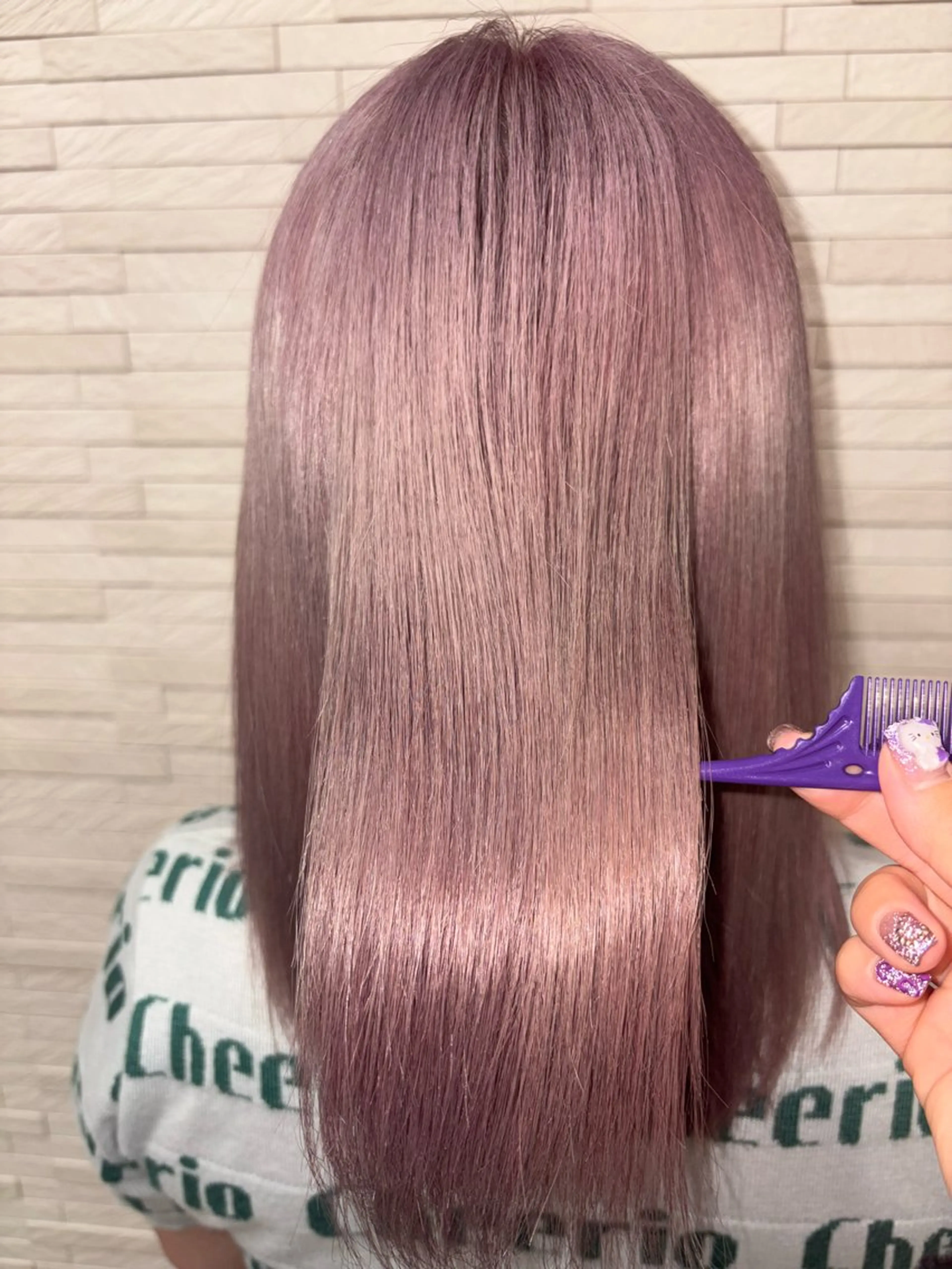 髪質改善カラー🌈の写真