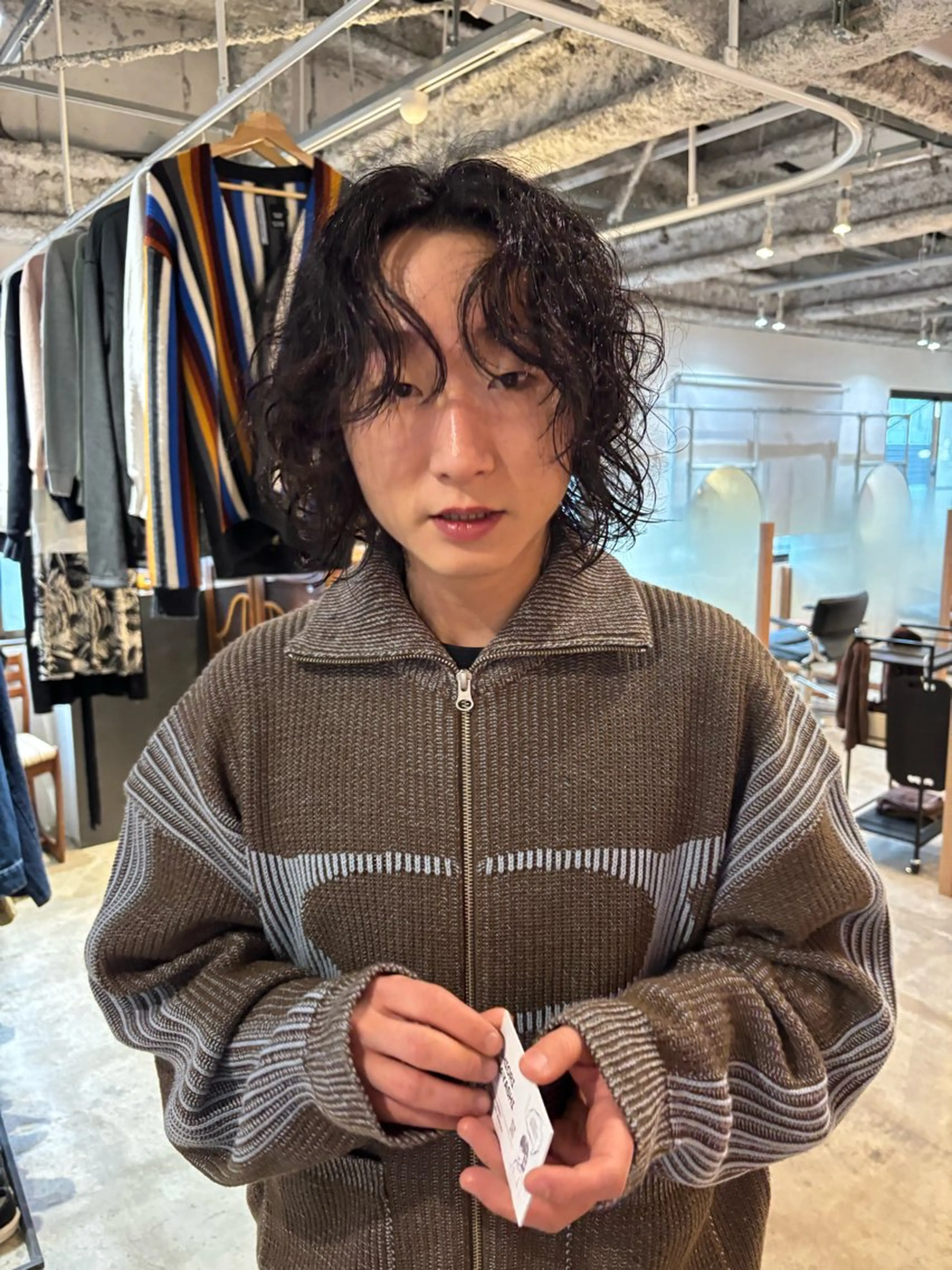 ショート パーマ カット パーマ トリートメント Hayashi Shioriのヘアスタイル