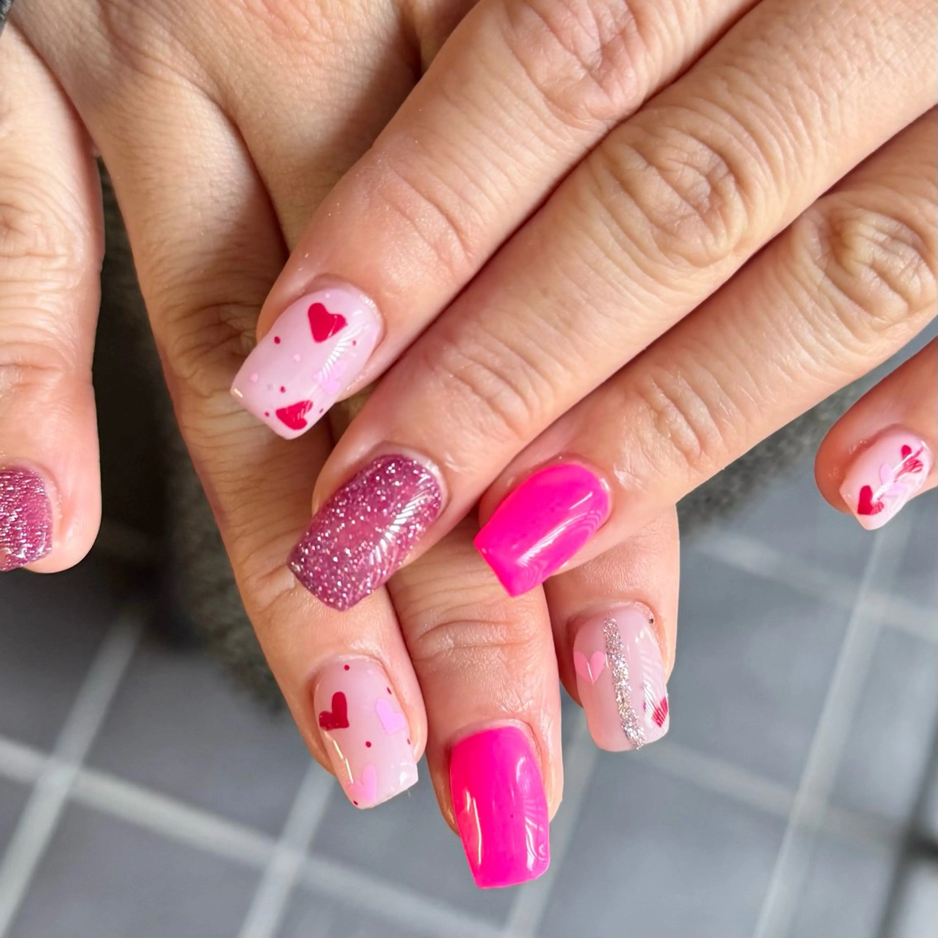 ショート 小川 柚香のネイルデザイン