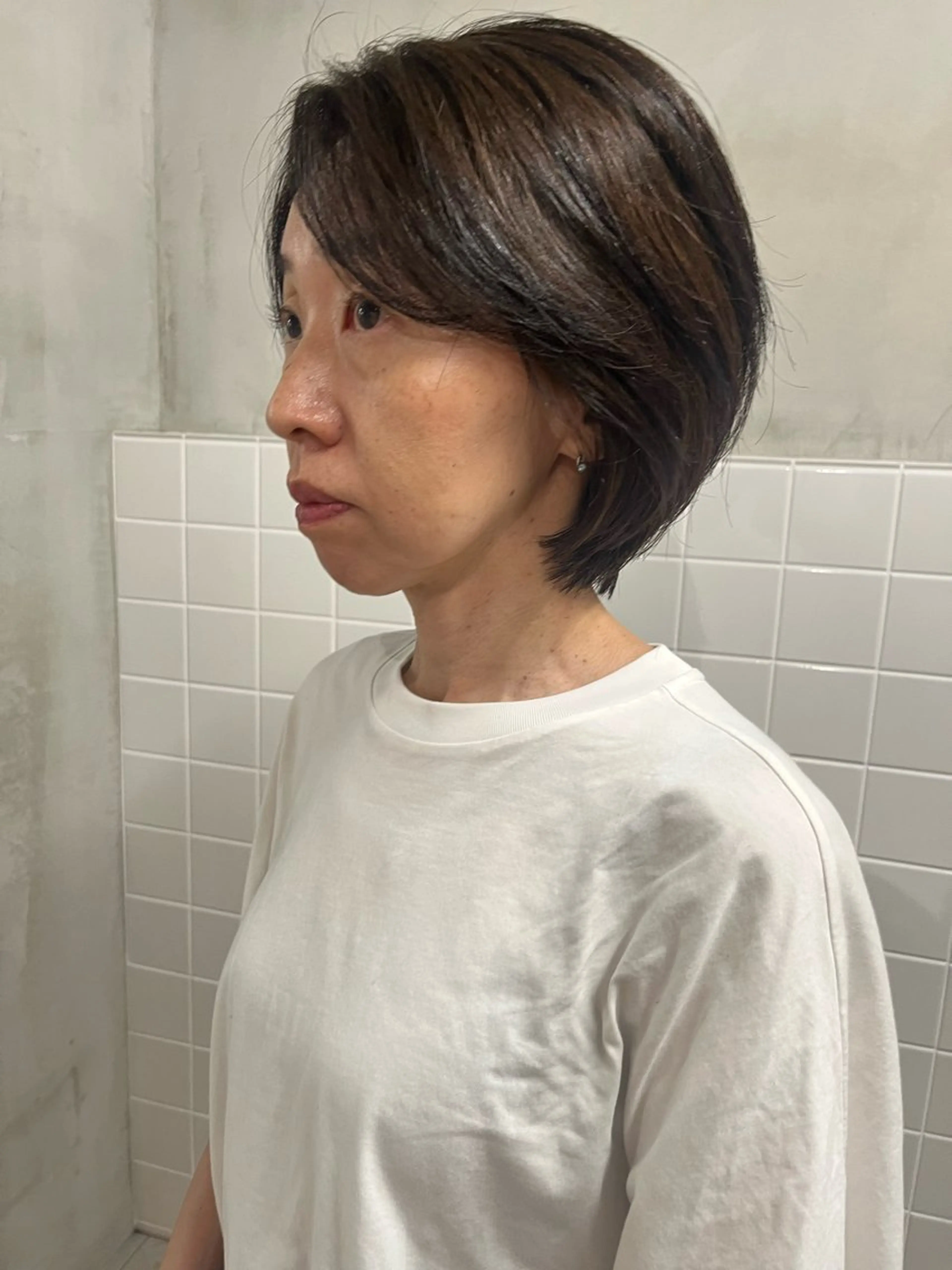 ショート ショートヘア anon Loemのヘアスタイル