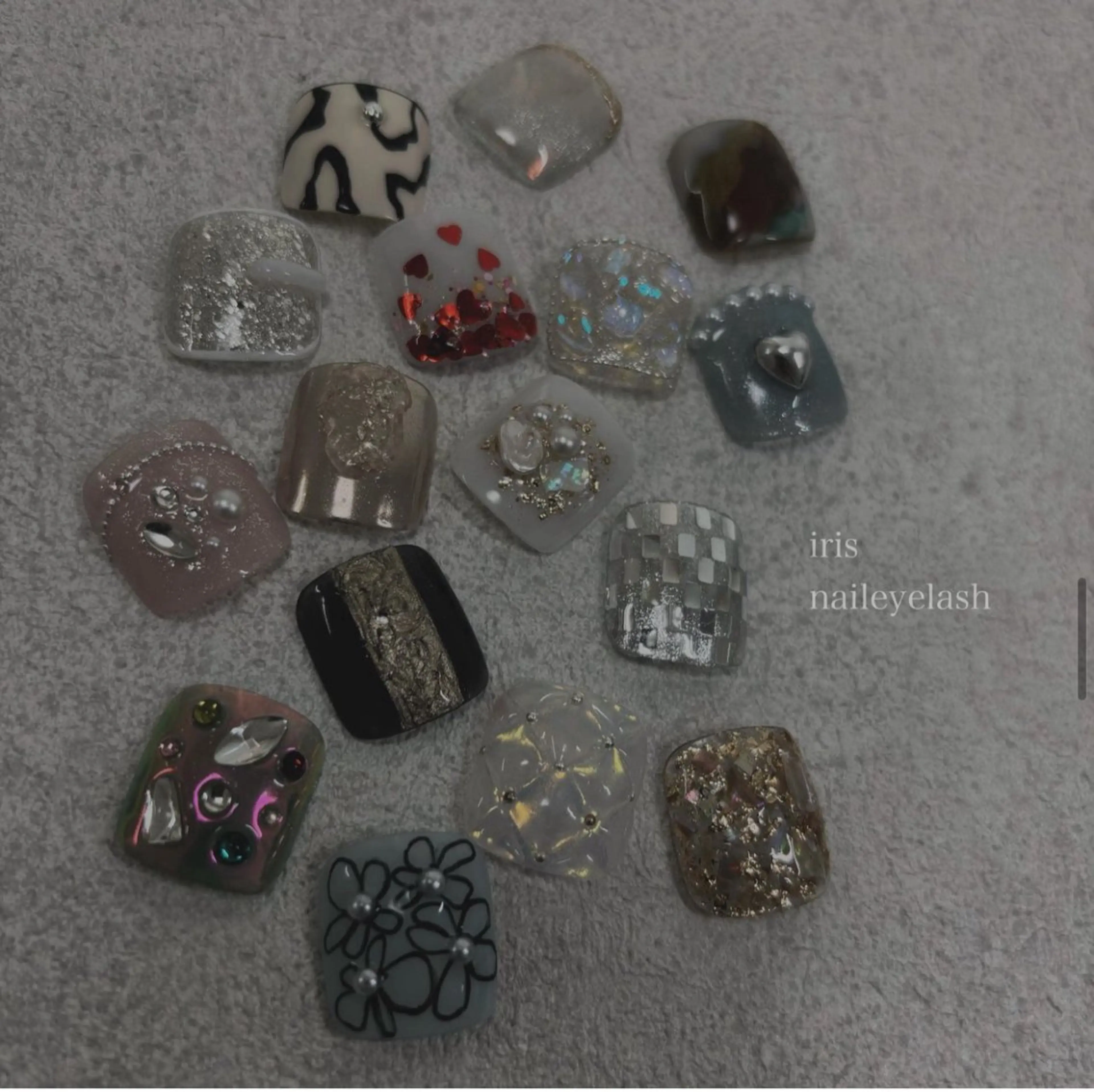 【Foot】ミニモ限定クーポン💎定額アート2本コースの写真