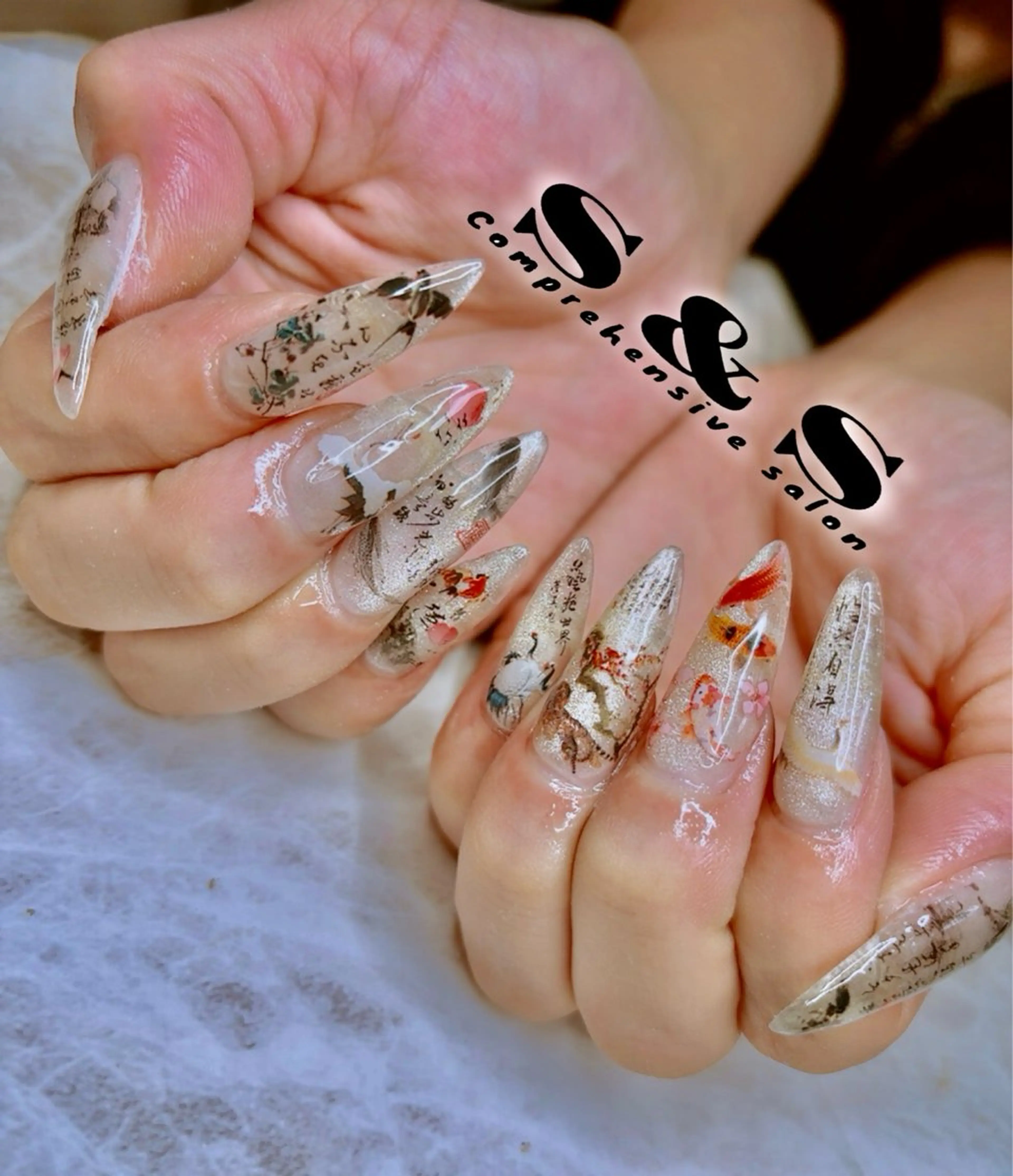 ネイル 長さ出し メンズネイル 持ち込み S&S 村田小百合のネイルデザイン