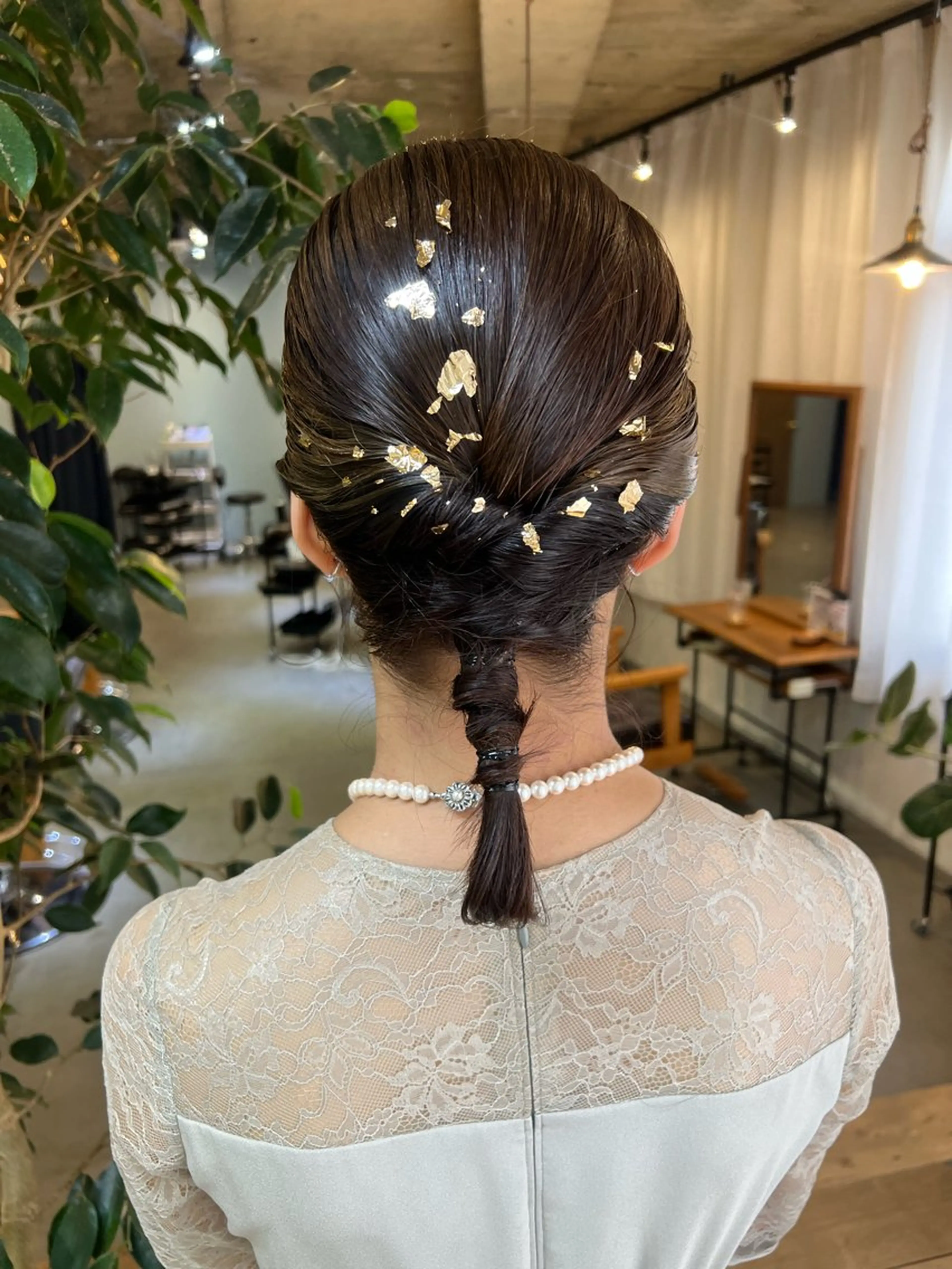 ミディアム ヘアセット ブリーチなしカラー 🌿‬脇黒丸 彩のヘアスタイル