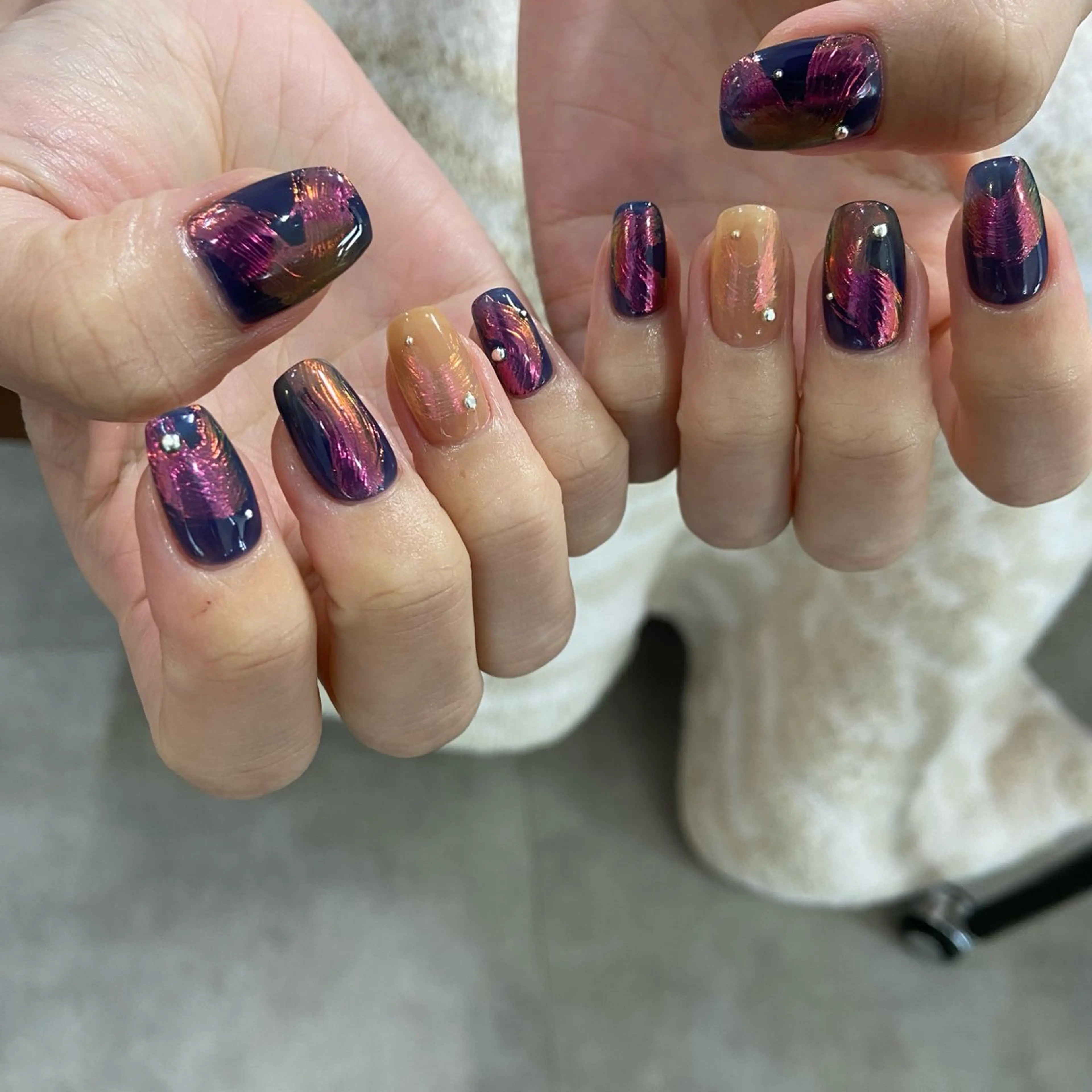 ネイル ハンドネイル 【DELICAT】 溝の口店　KUMIのネイルデザイン