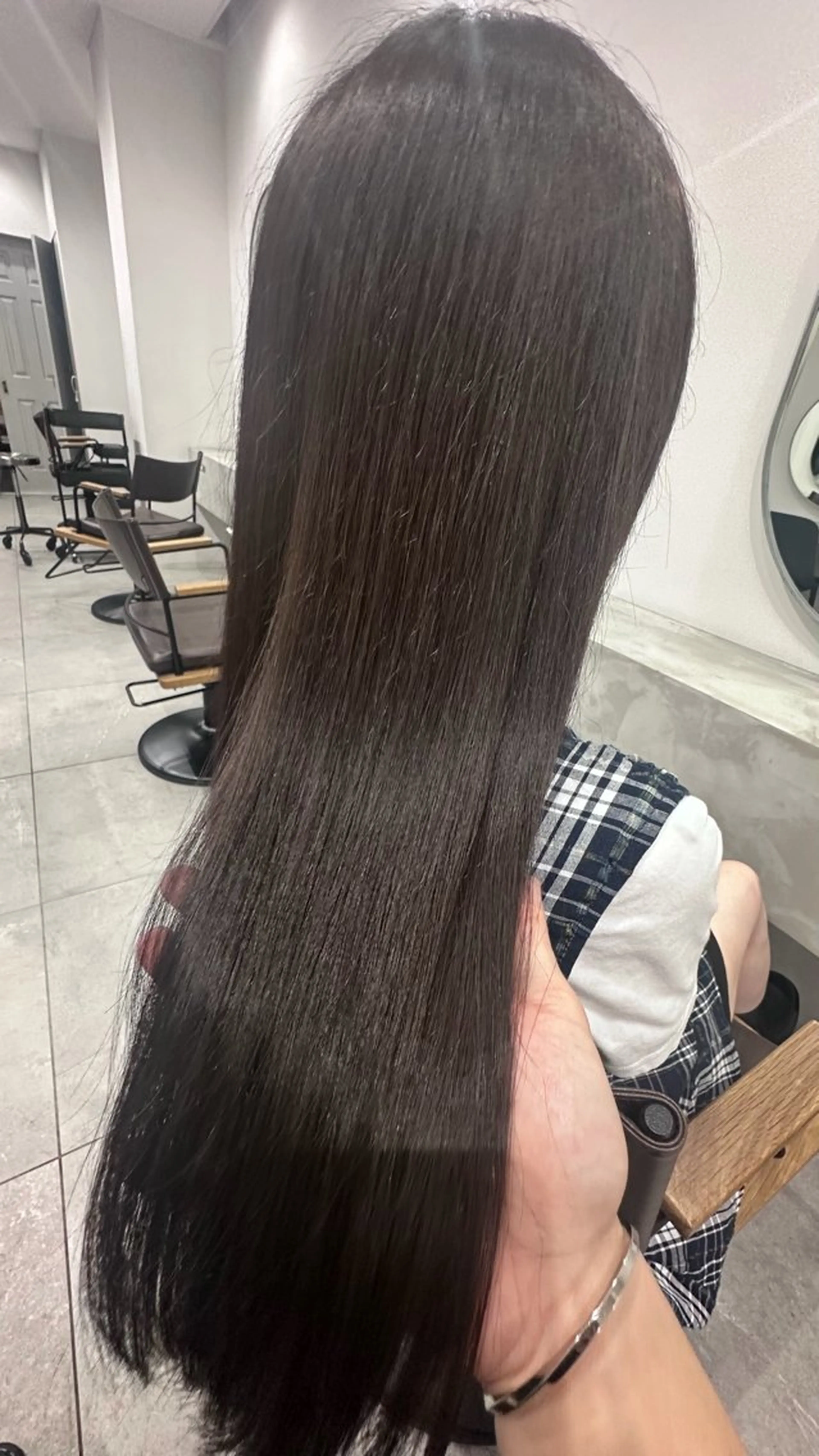 ロング カラー 徳丸 瞭のヘアスタイル