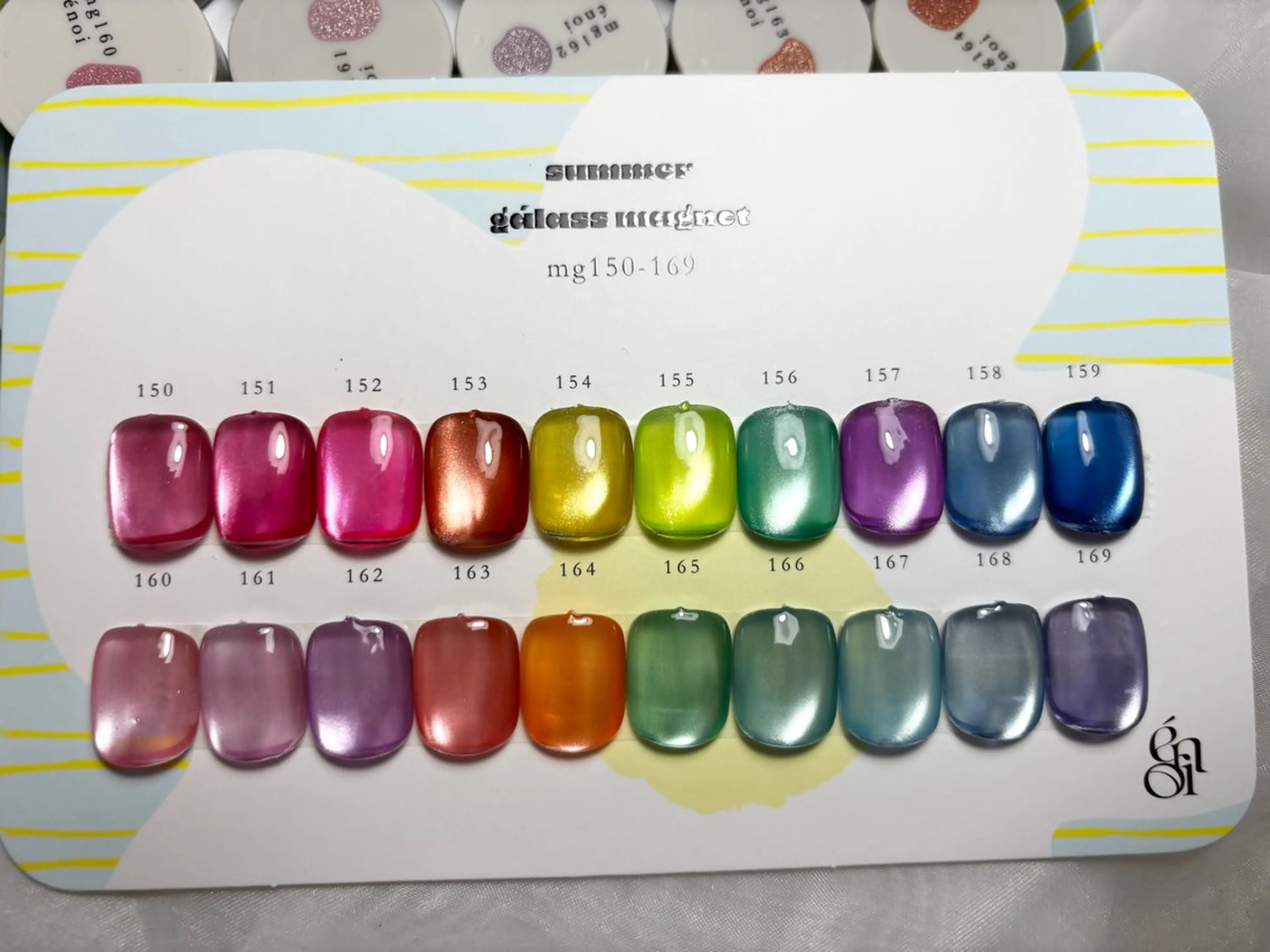 🆕énoi｢summer ga'lass magnet｣🌼の写真