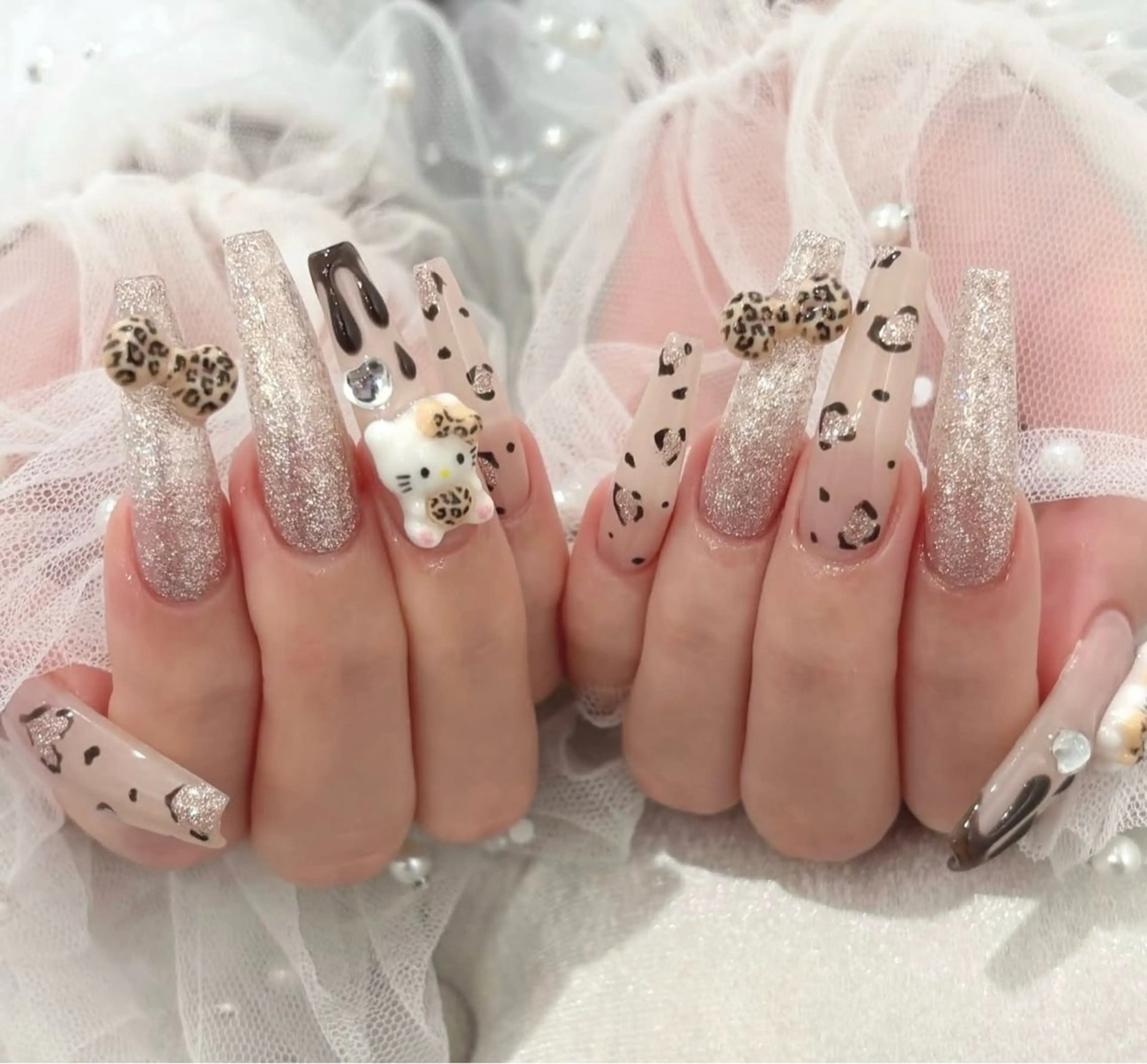 ネイル 長さ出し Mi nailsのネイルデザイン