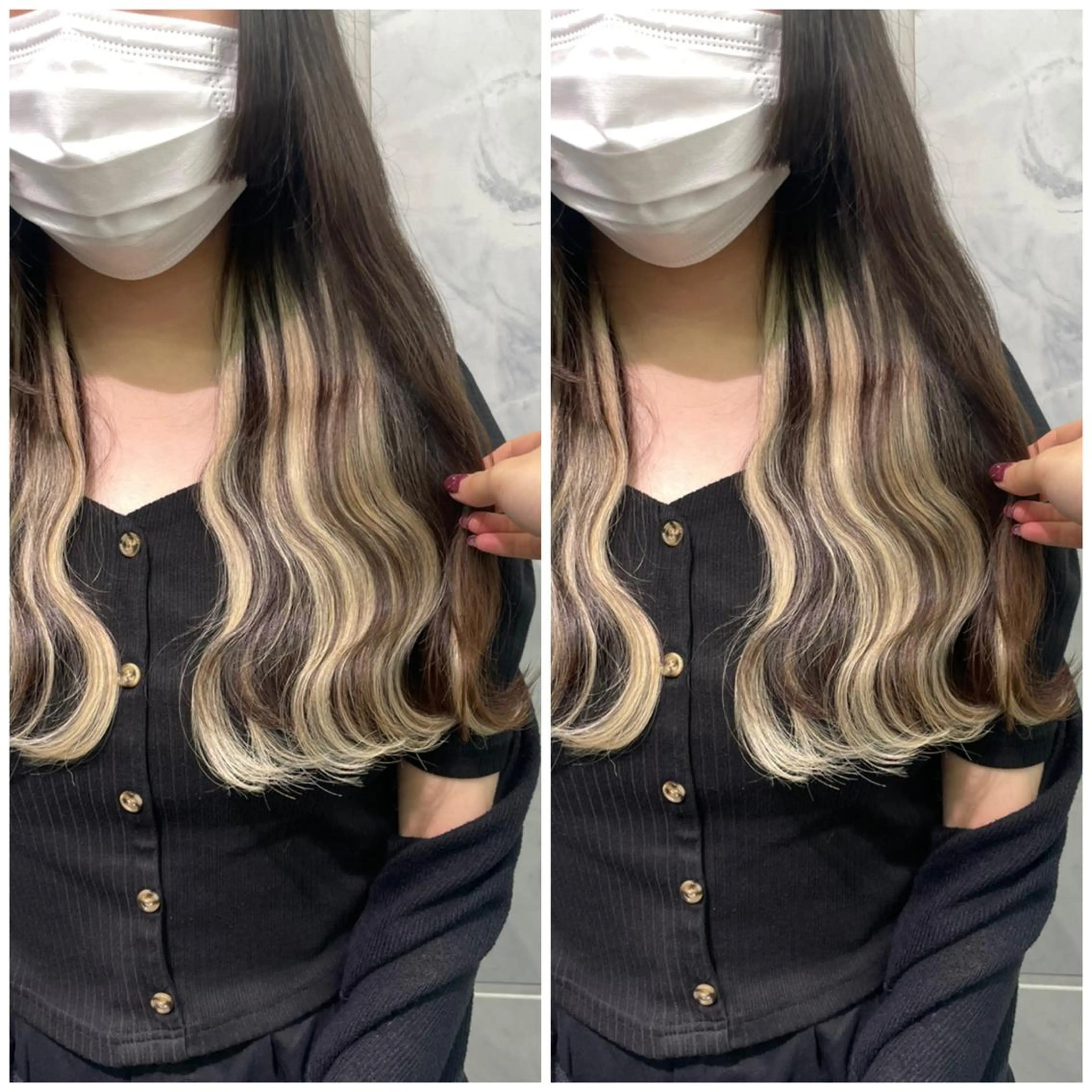 ロング 🦋プルエクステ ARISA🦋のヘアスタイル