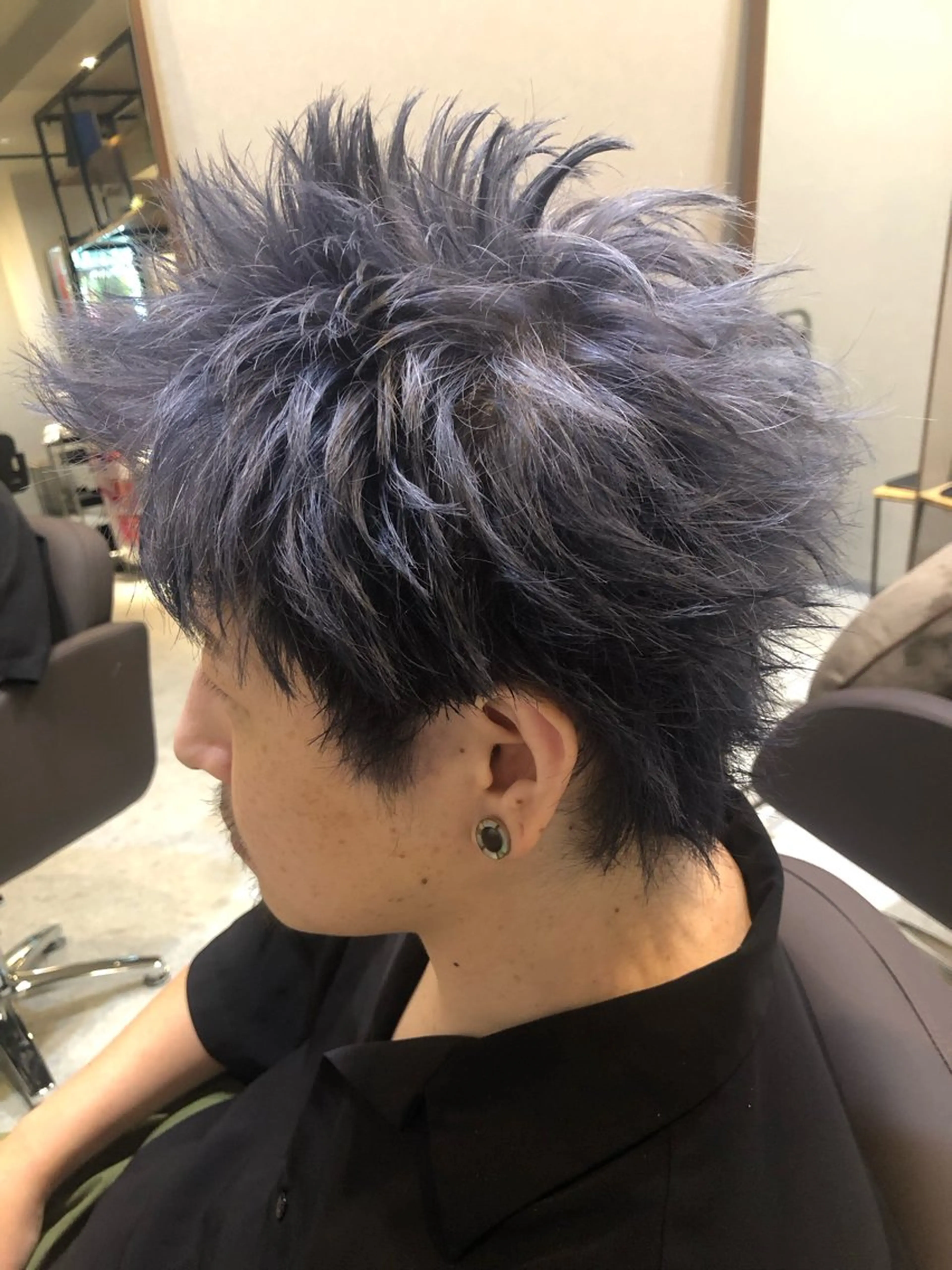 メンズ スパイキーショート latva所属・latva:メンズ ✂︎Riko...のヘアスタイル