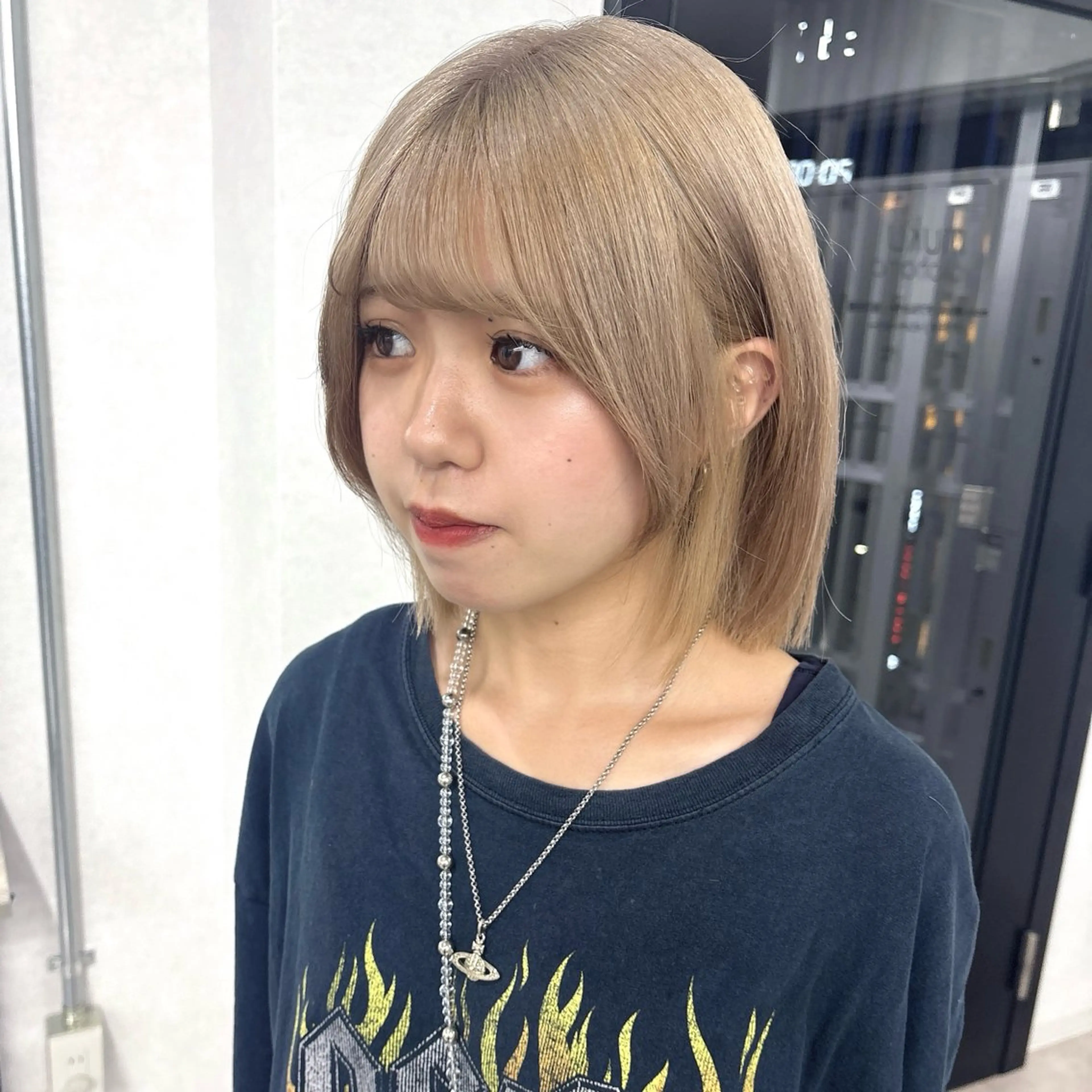 カラー うる艶カラー/ハイト ーン🎀hina🎀のヘアスタイル