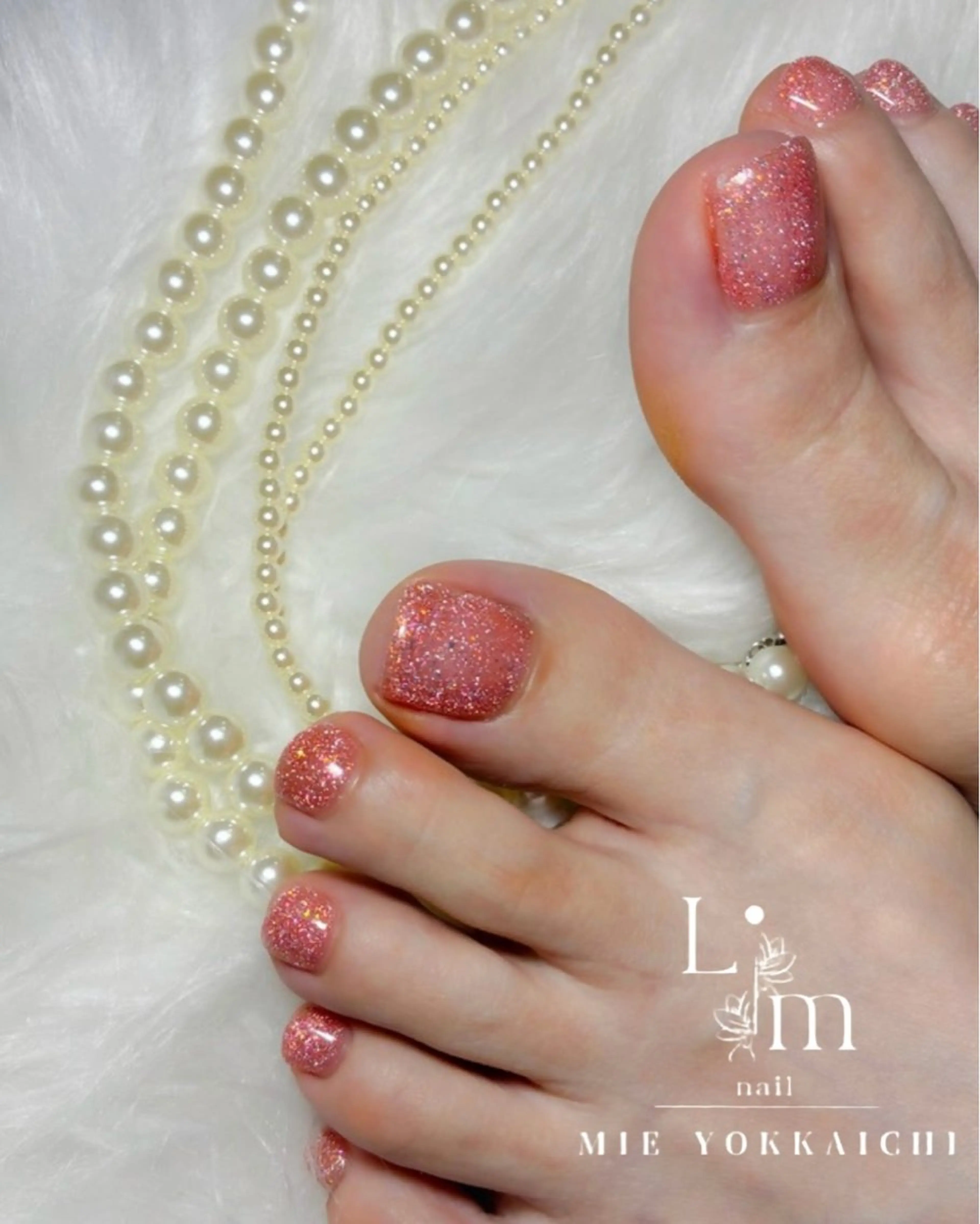 ネイル フットネイル Li.m nail リム ネイルのネイルデザイン