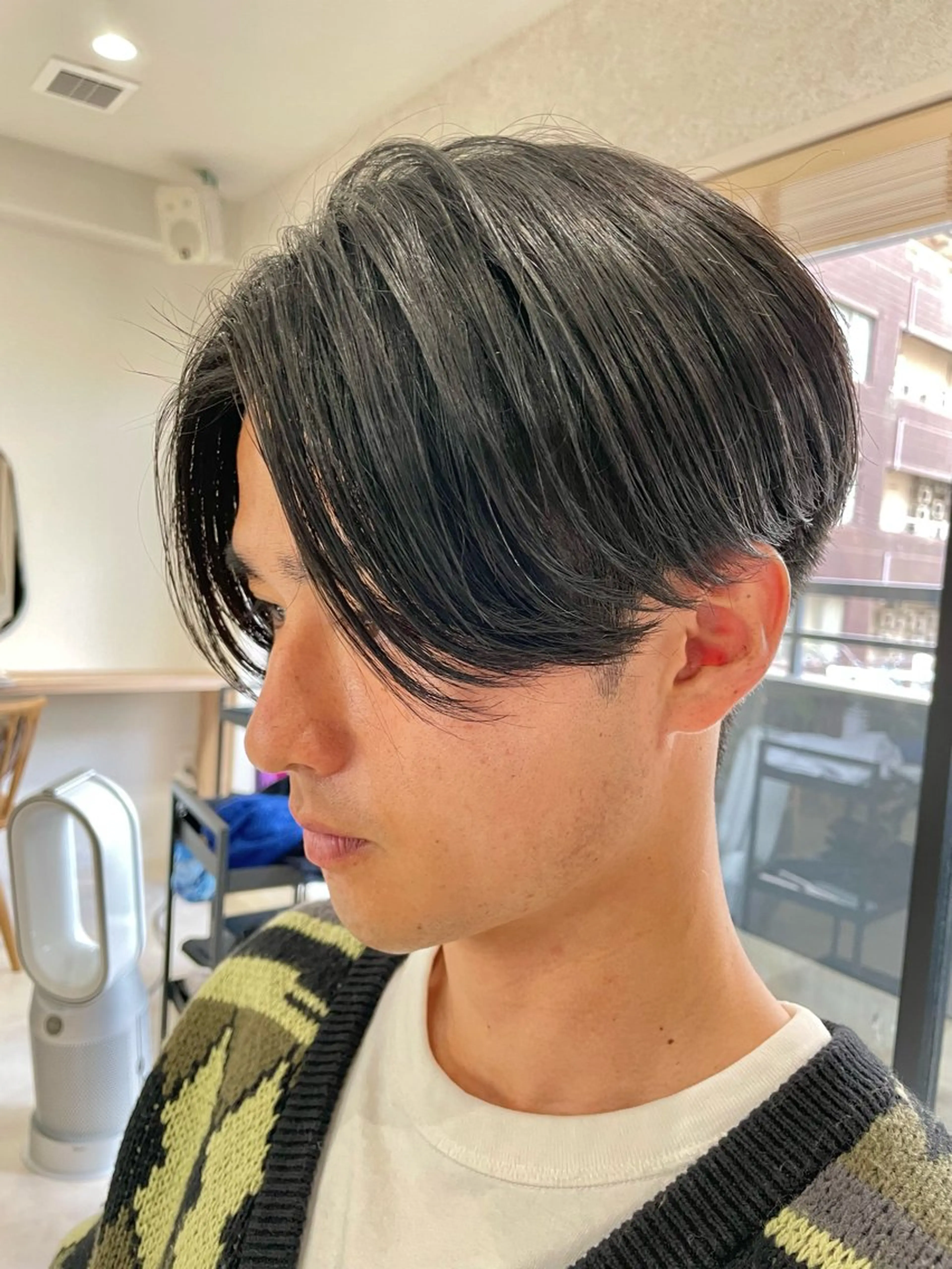 【🔹オールインワン🔹】men'sカット+眉毛カット+クイックヘッドスパ✂️の写真