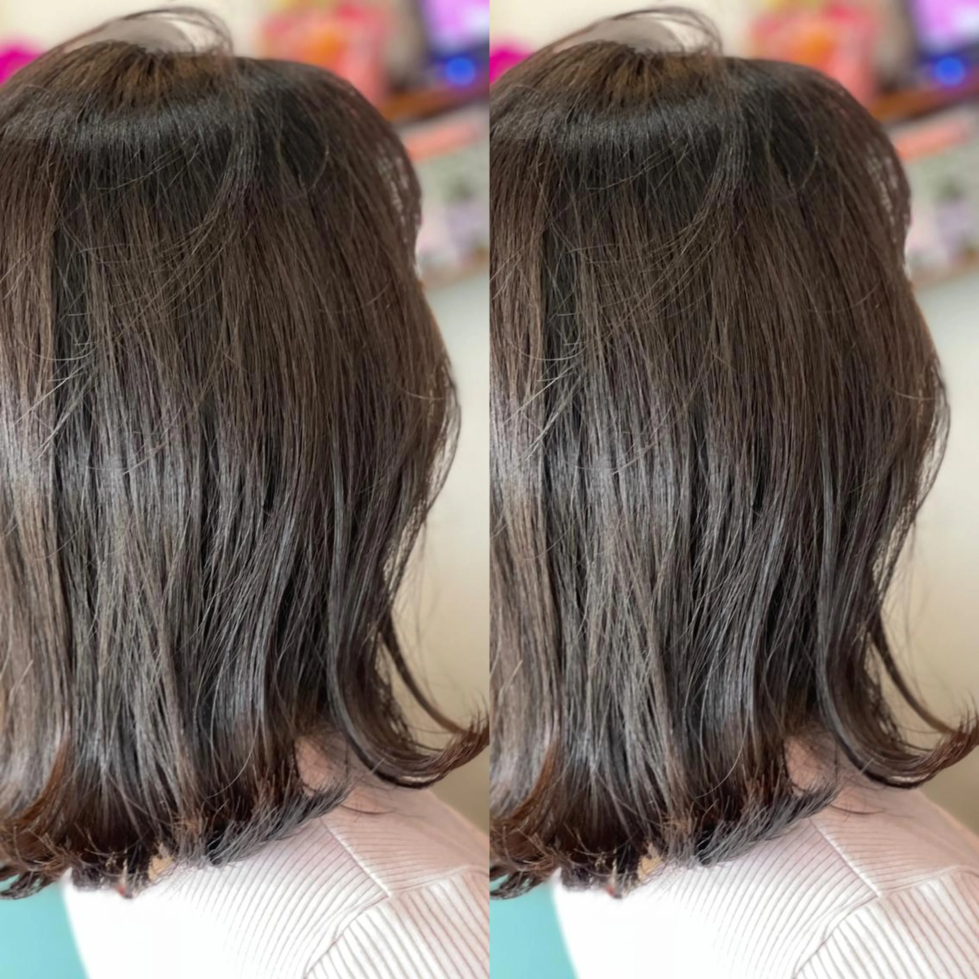 セミロング Snaly カラー特化ページのヘアスタイル