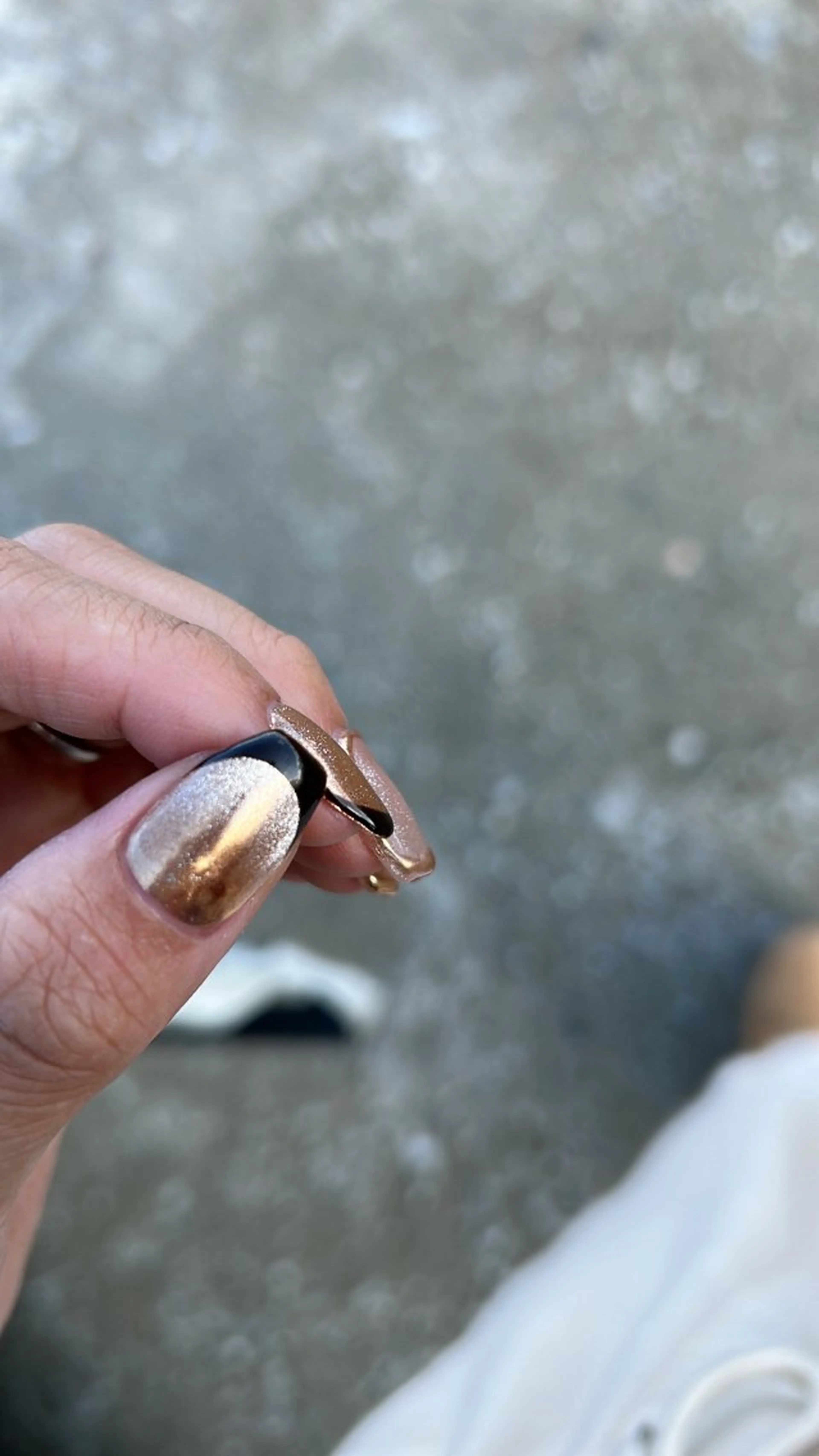 【hand】フレンチ.グラデーション（ベースカラー➕¥550）《ラメグラデーション可》の写真