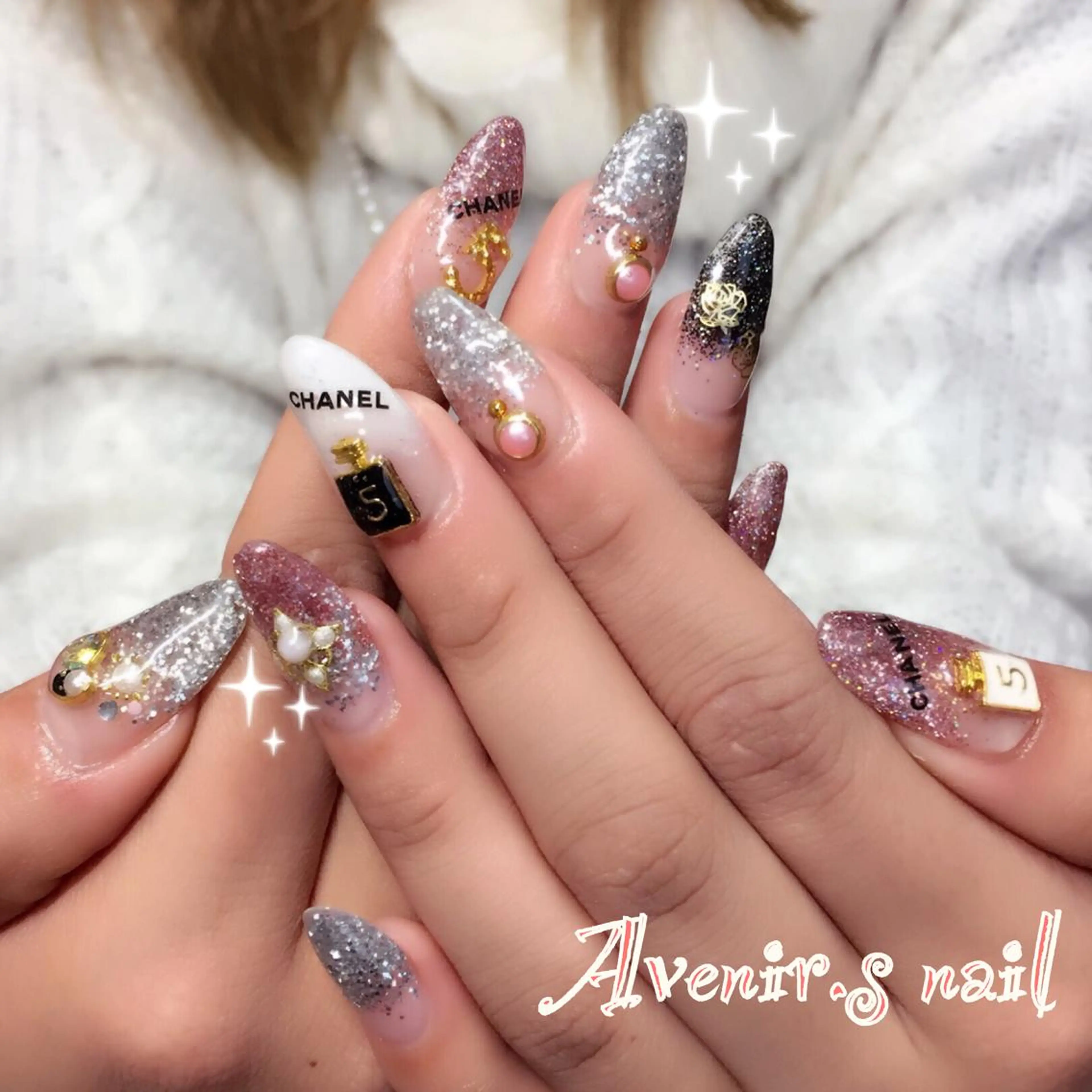 ネイル スカルプネイル Home Salon Avenir.のネイルデザイン