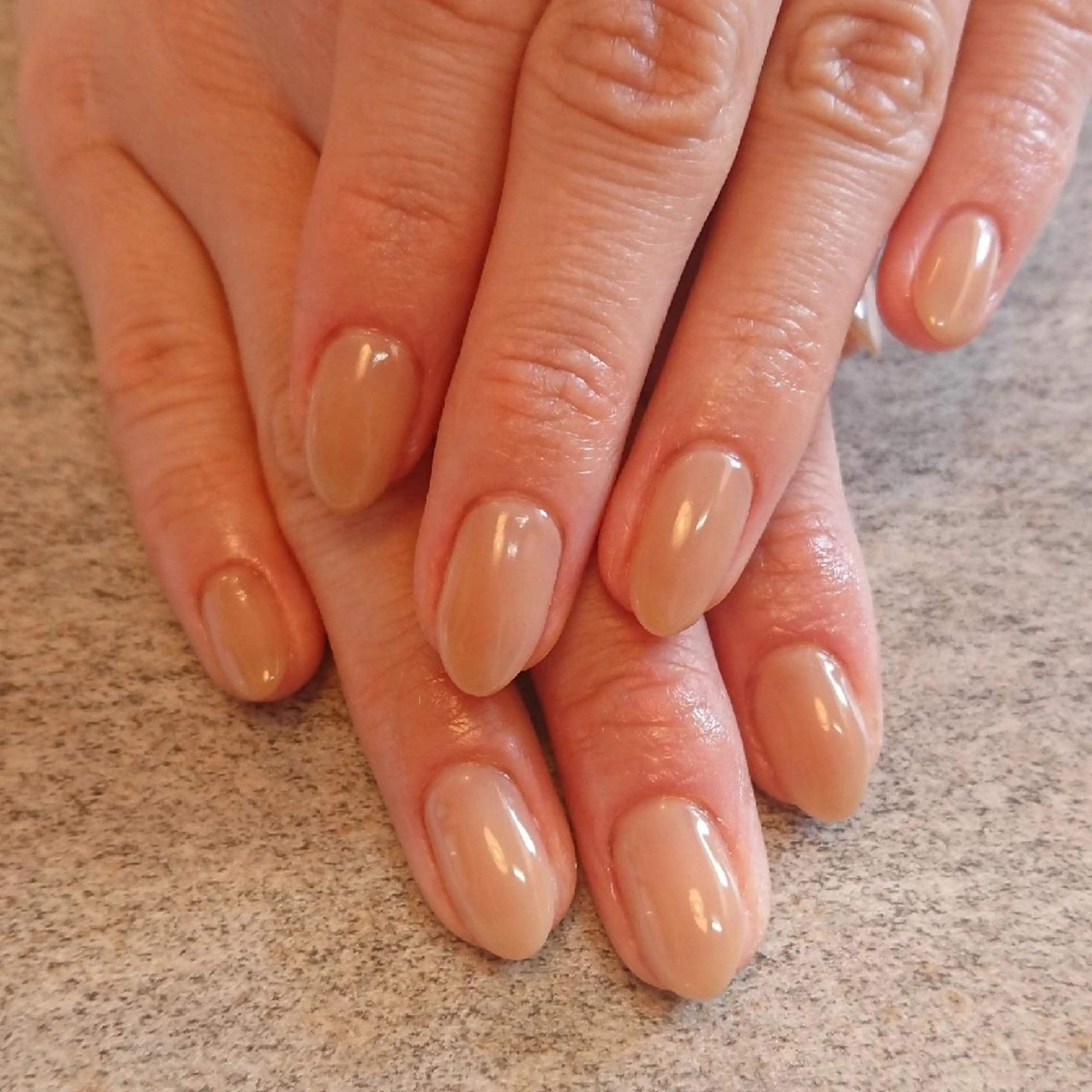 ネイル ワンカラーネイル ジェヌインネイル 河内のネイルデザイン