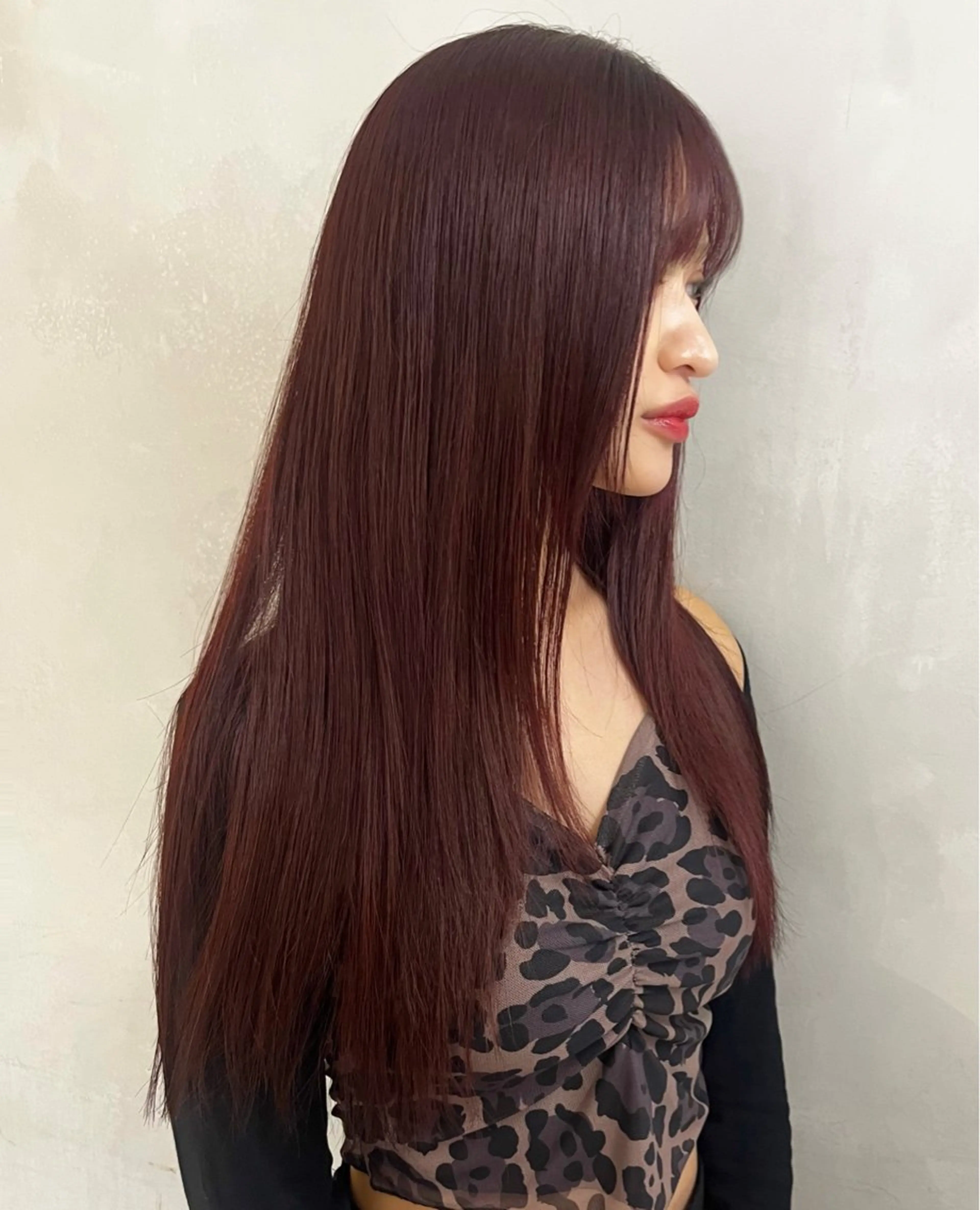 ロング カラー モリシゲ ヒカリ🦕🐬のヘアスタイル