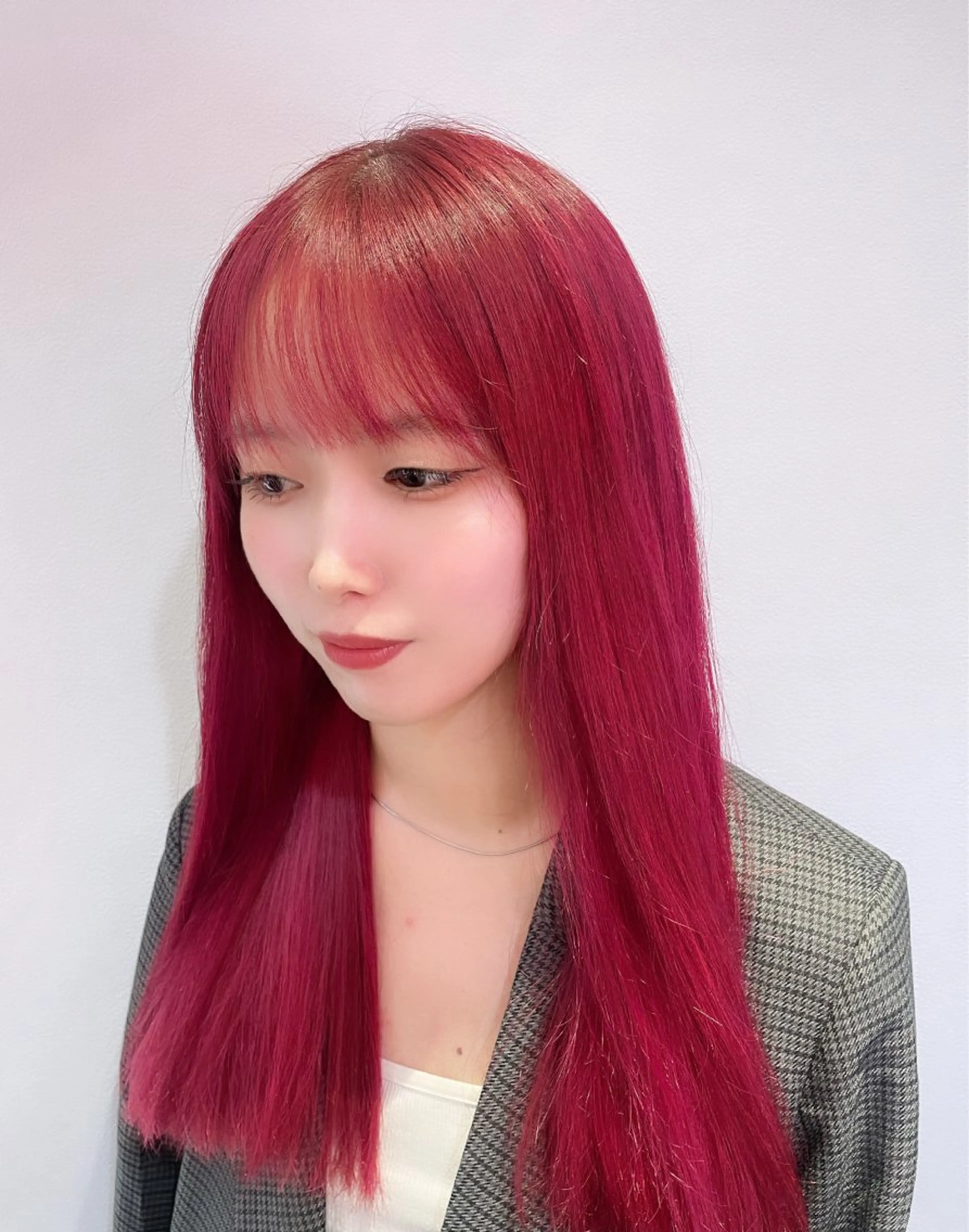 セミロング カラー ヘアカラー トリートメント 💞暖色カラー 💞risaのヘアスタイル