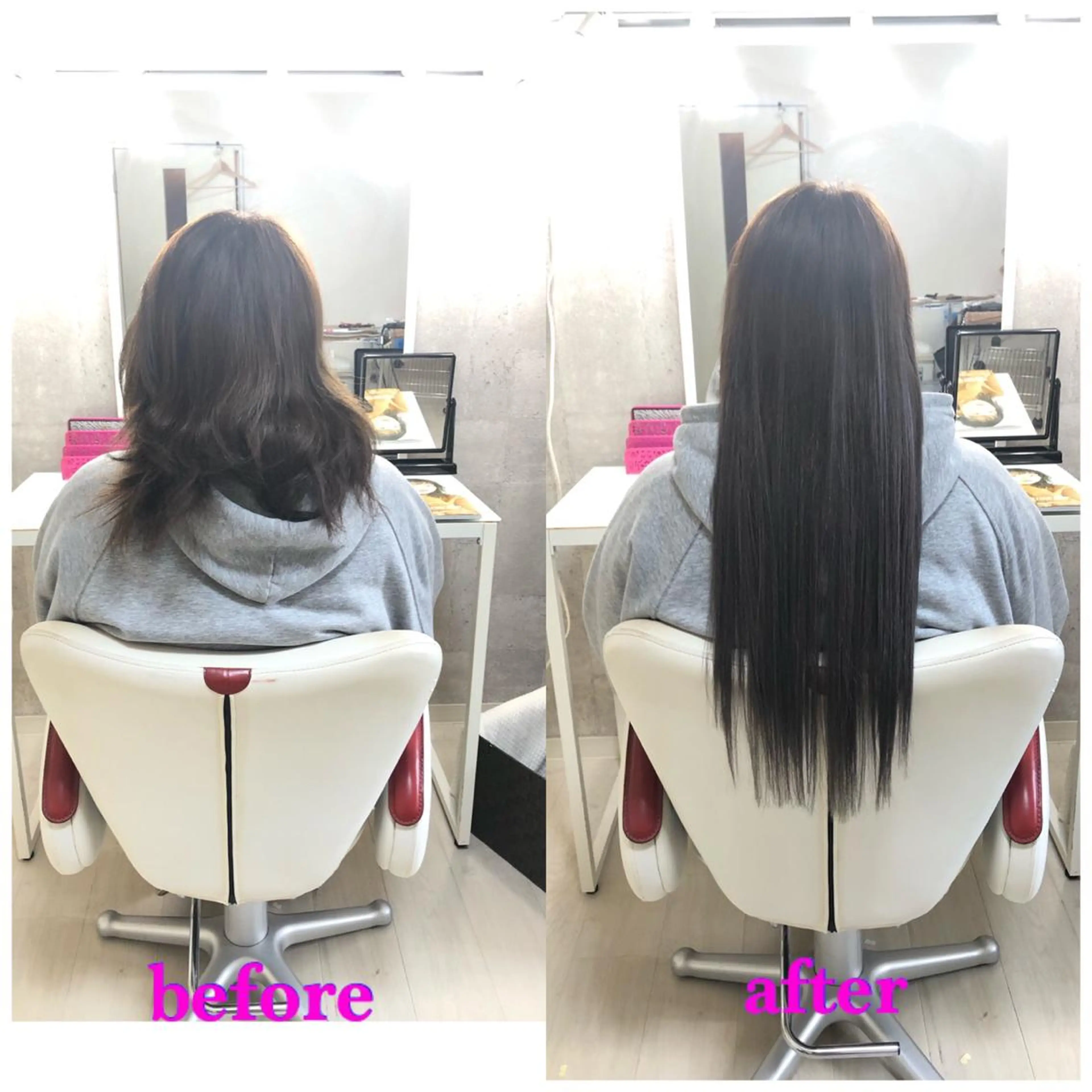 ロング エクステ ドレスアップ心斎橋店所属・🌸ドレスアップ 心斎橋店🌸のヘアスタイル