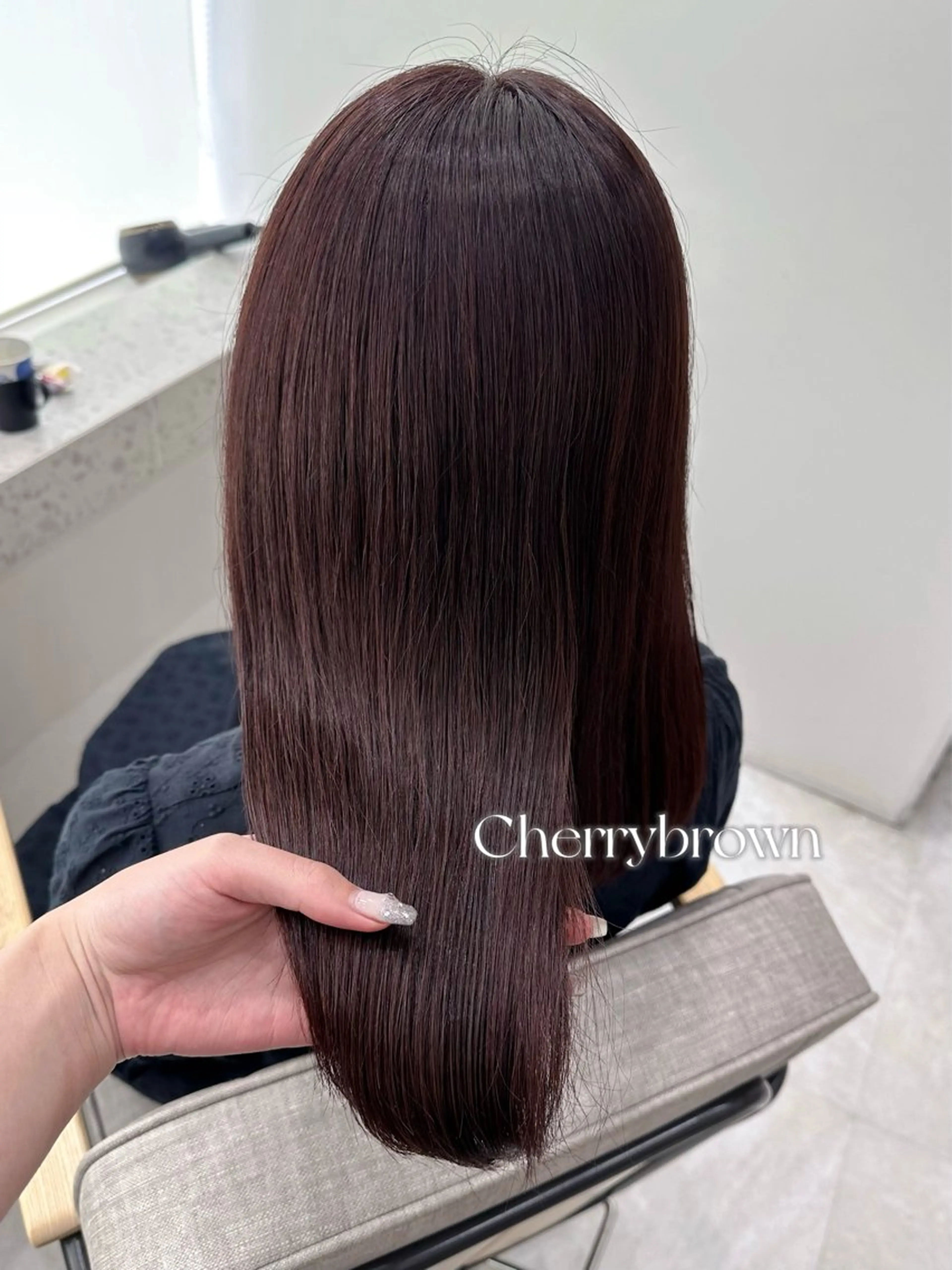 ロング カラー 🍓韓国ヘア レイヤ ーカット🍓笠原 葵のヘアスタイル