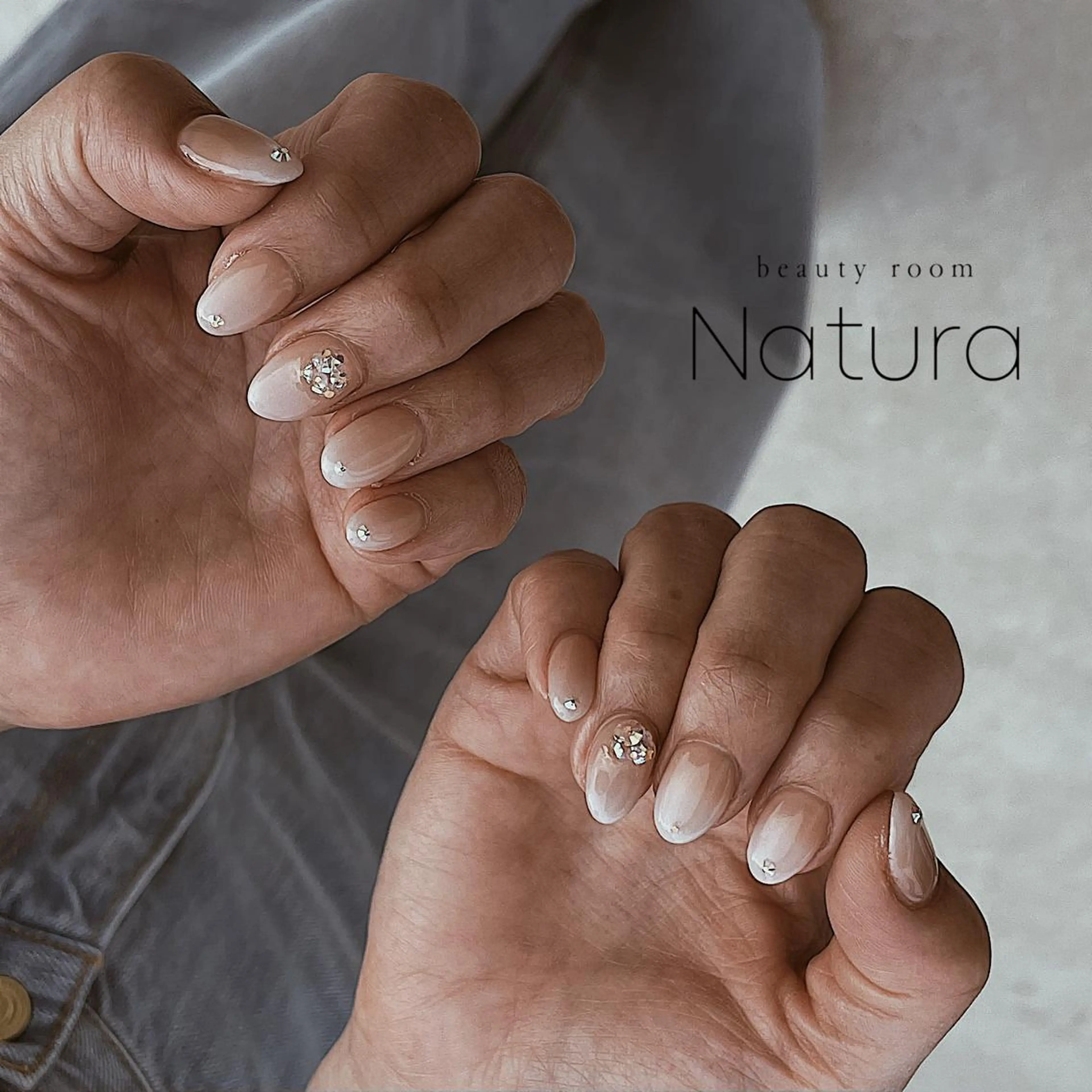 ネイル マツエク・マツパ アイブロウ ハンドネイル beautyroom Naturaのネイルデザイン