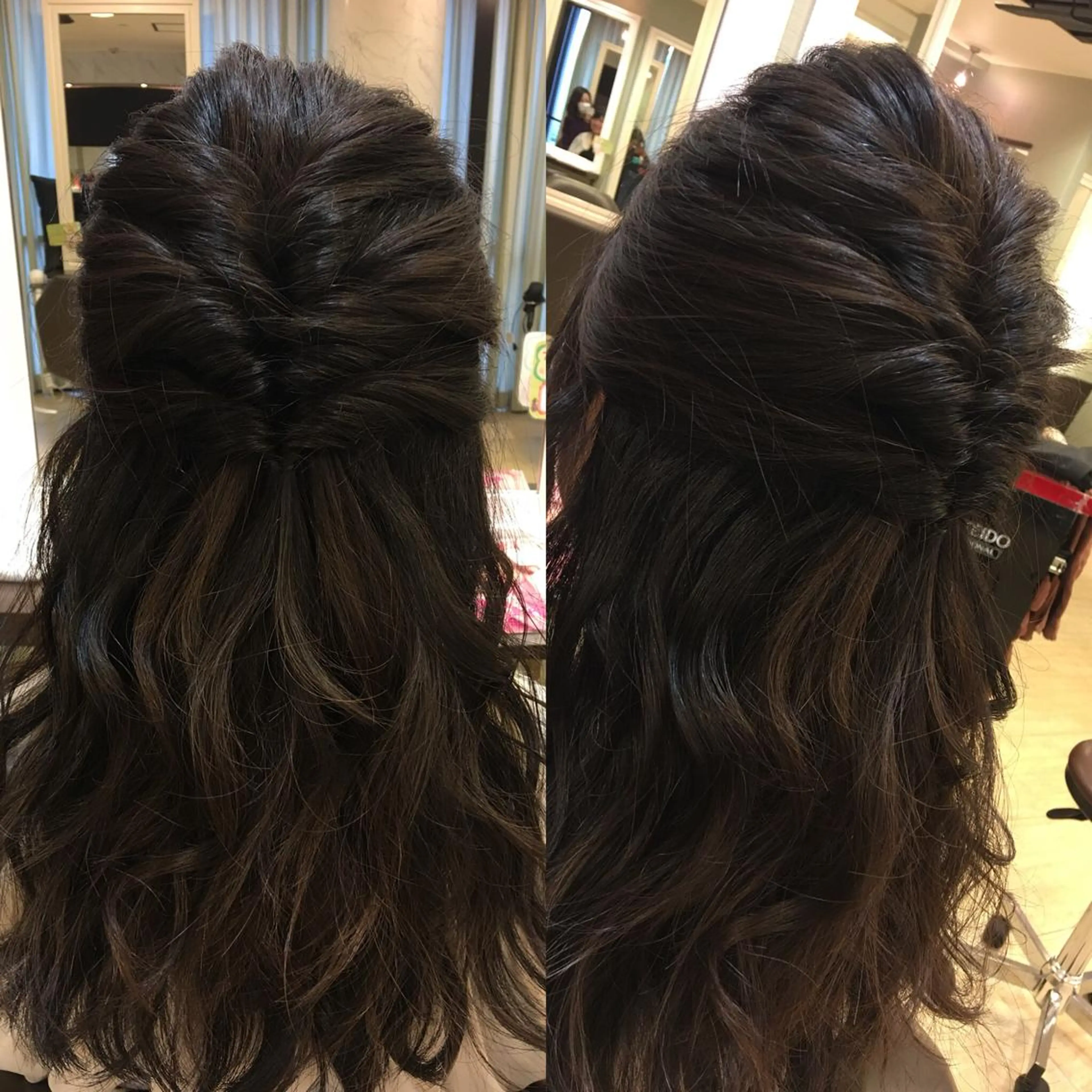 ロング ヘアアレンジ box  mico. mutsumiのヘアスタイル