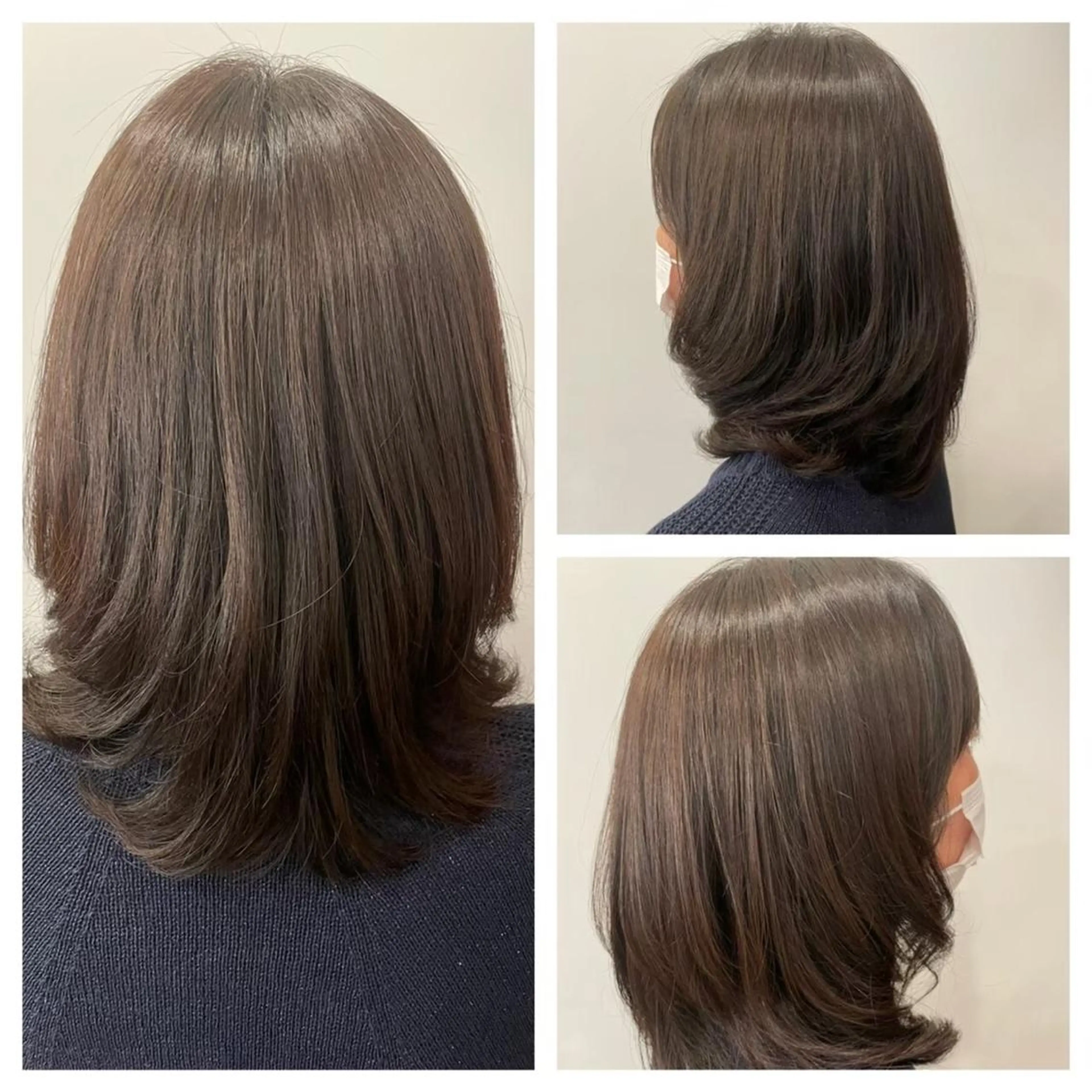 グレイカラー（白髪染め）の写真