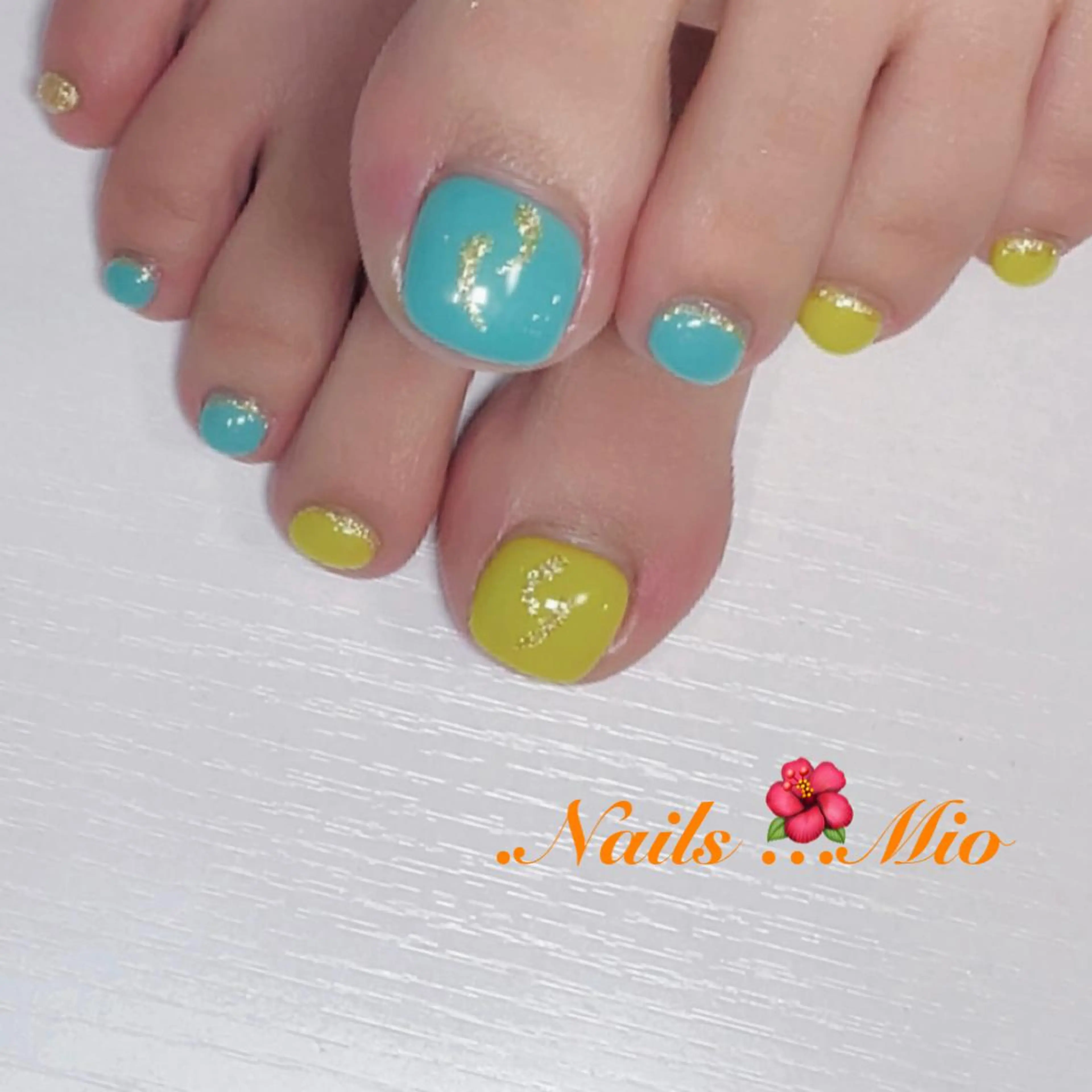 ネイル フットネイル .Nails Mio 赤羽西ネイルサロンのネイルデザイン