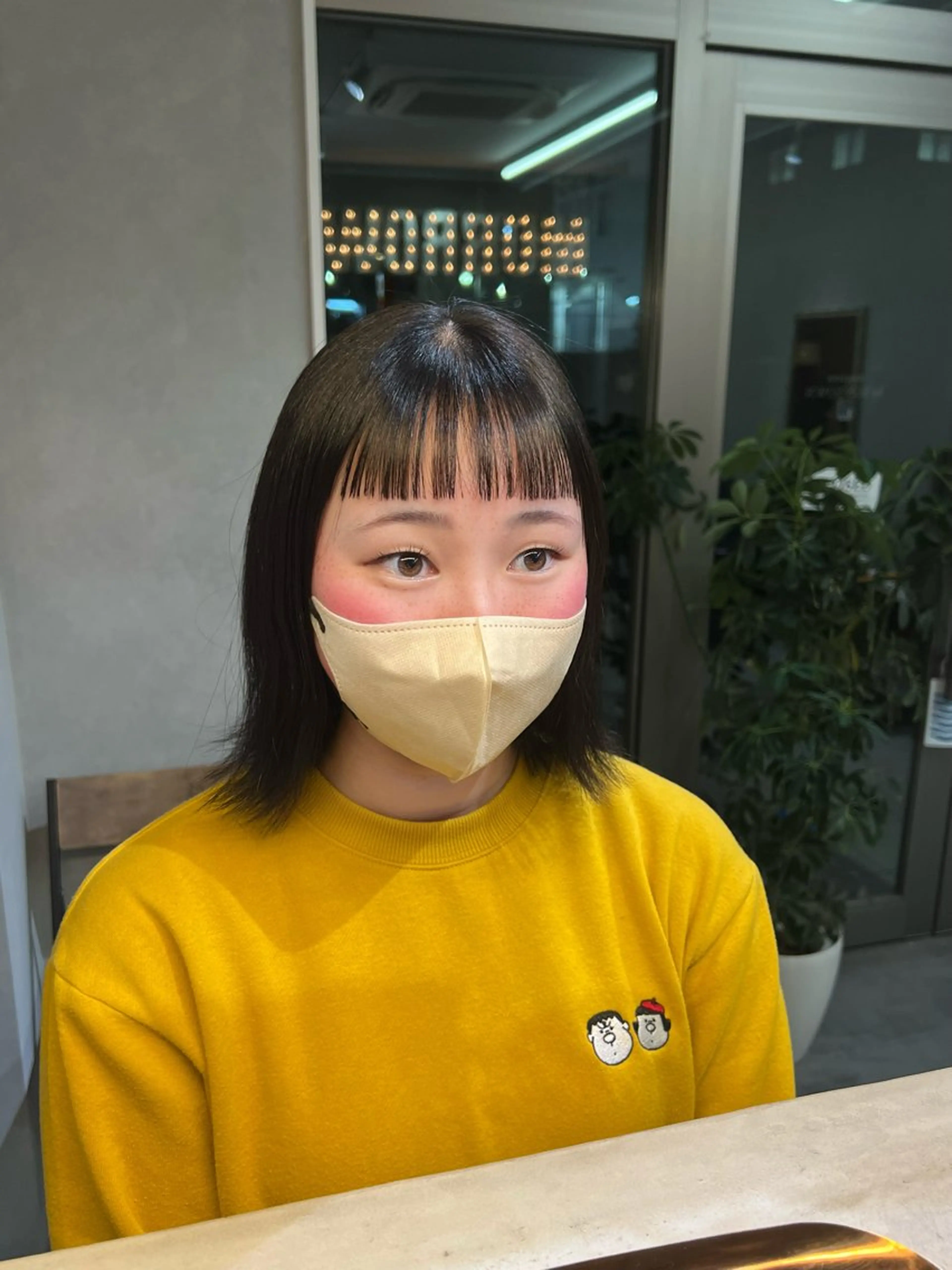 ミディアム morrow by suntown所属・💙AKANE ハイトーン特化💙のヘアスタイル