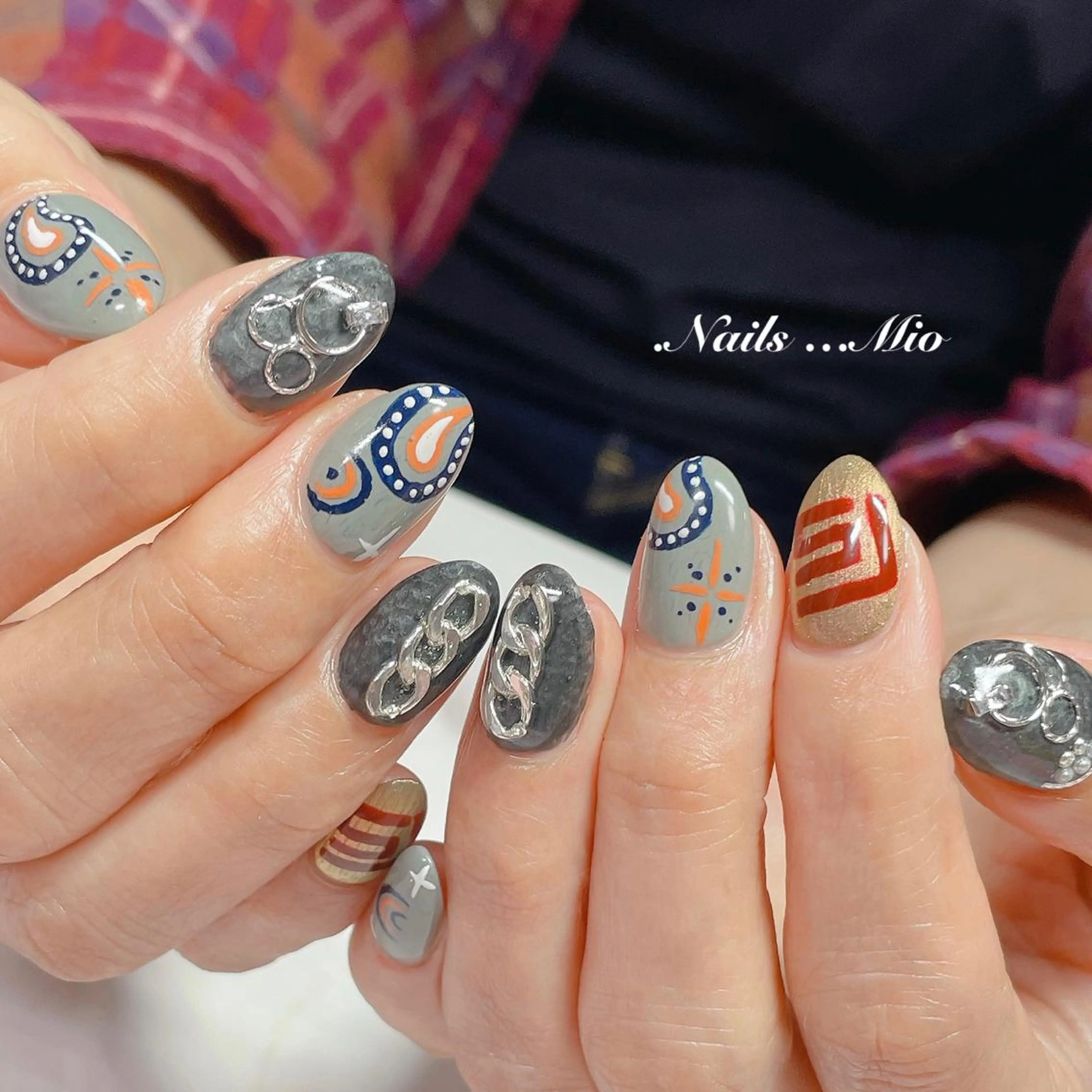 ネイル .Nails Mio 赤羽西ネイルサロンのネイルデザイン