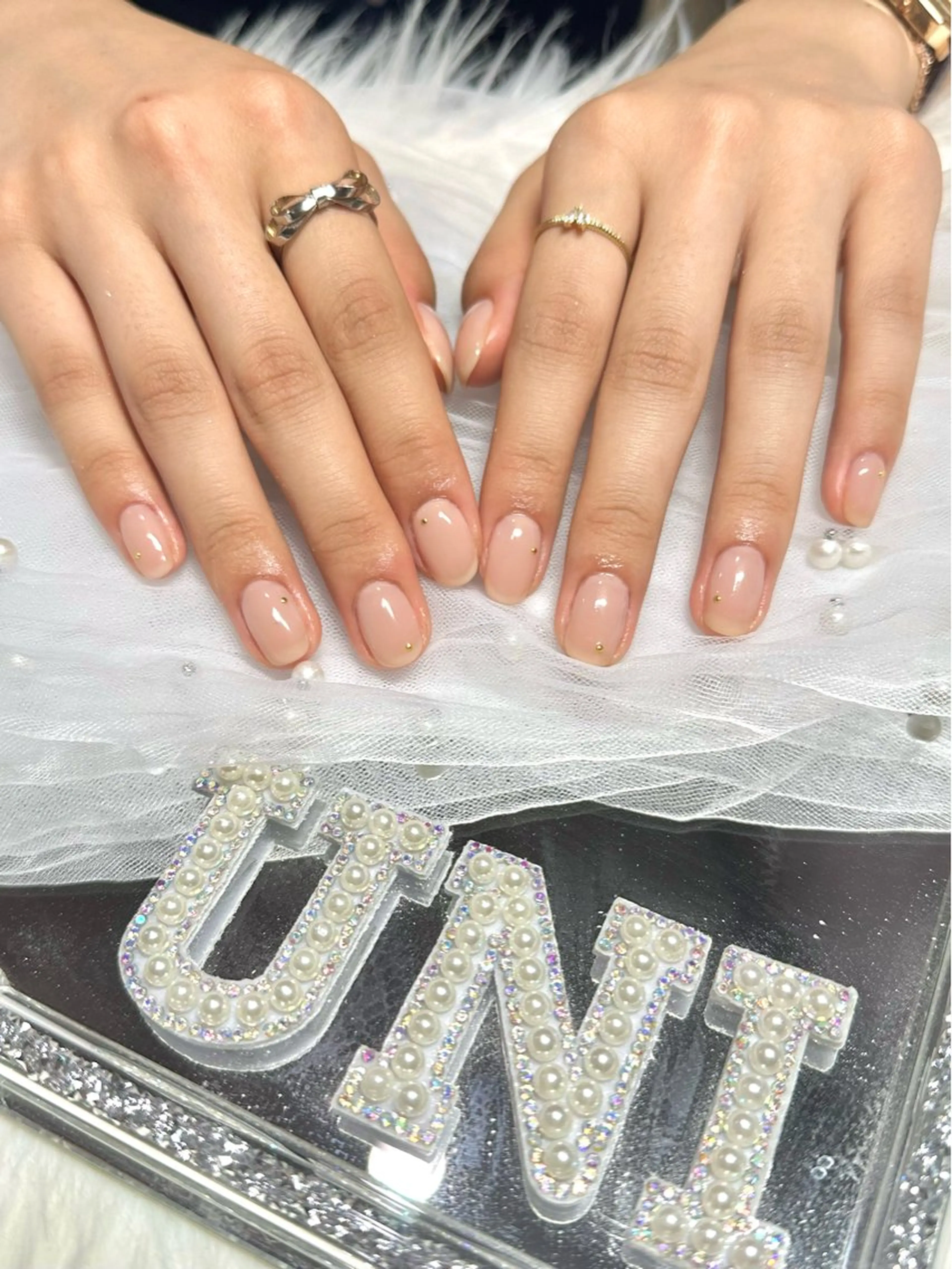 ネイル ワンカラーネイル シンプルネイル uni. tのネイルデザイン