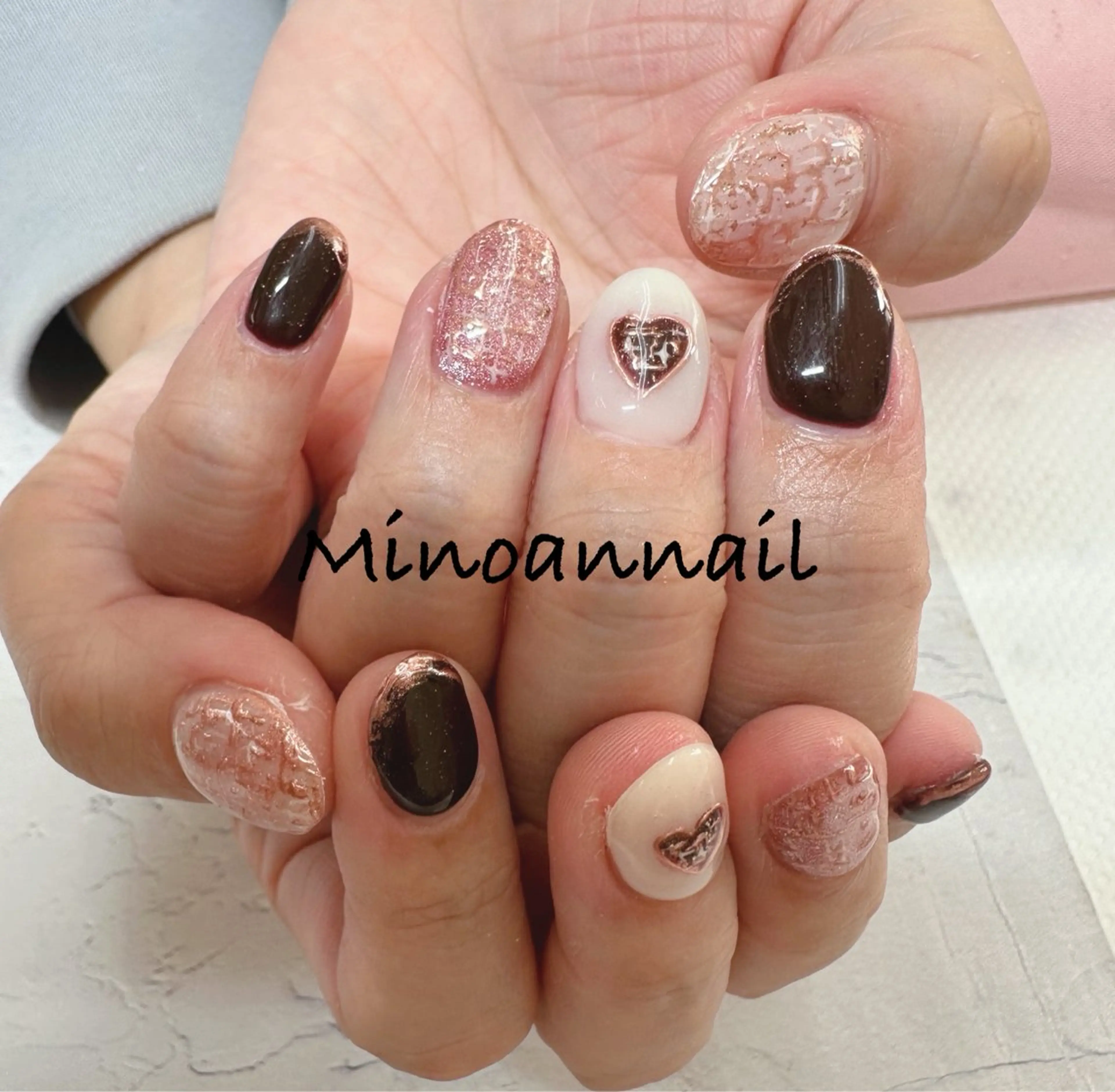 ネイル 美ノ庵ネイルサロン メトロポリタン前店のネイルデザイン