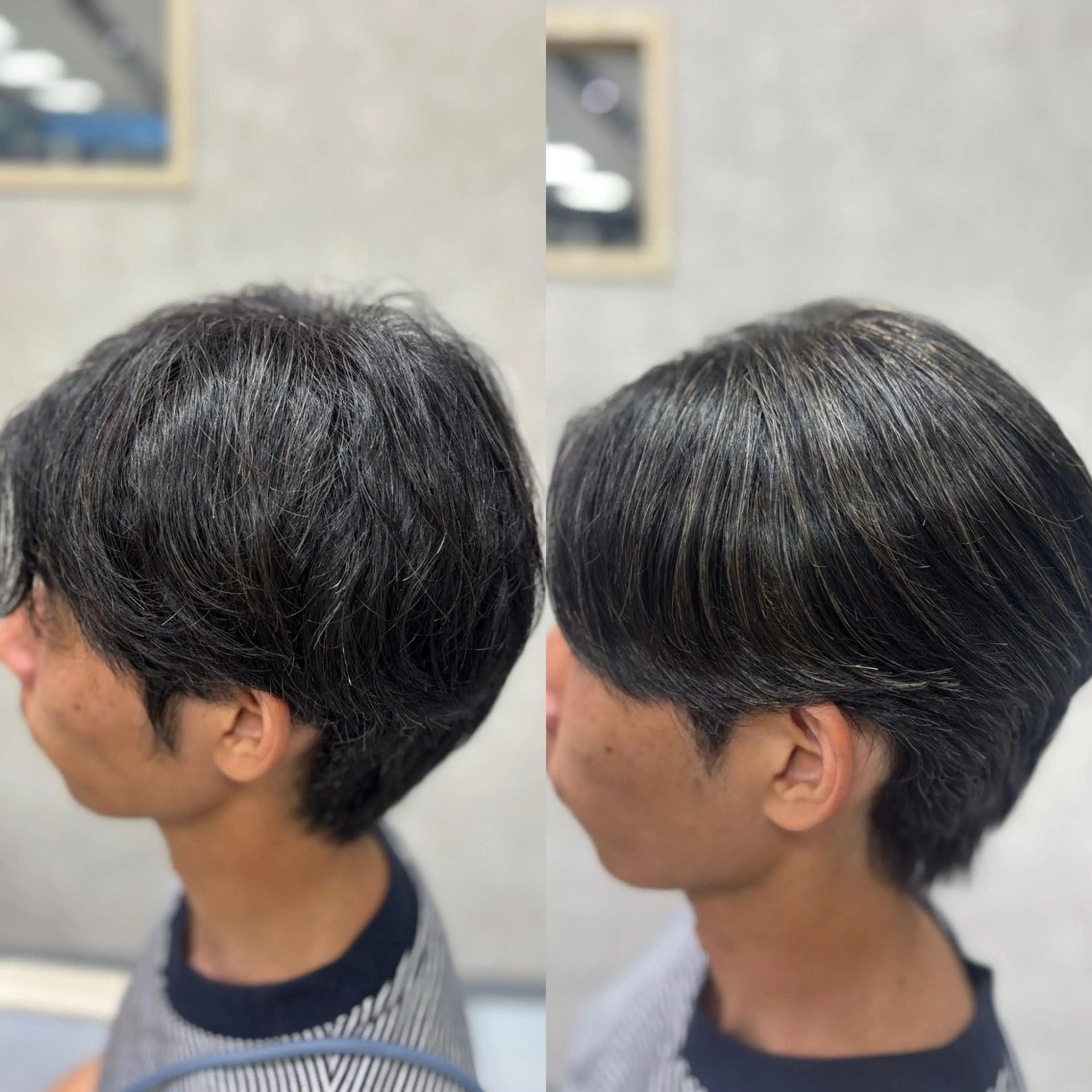 メンズ カット 縮毛矯正 メンズ特化韓国風 パーマスタイル/りんのヘアスタイル