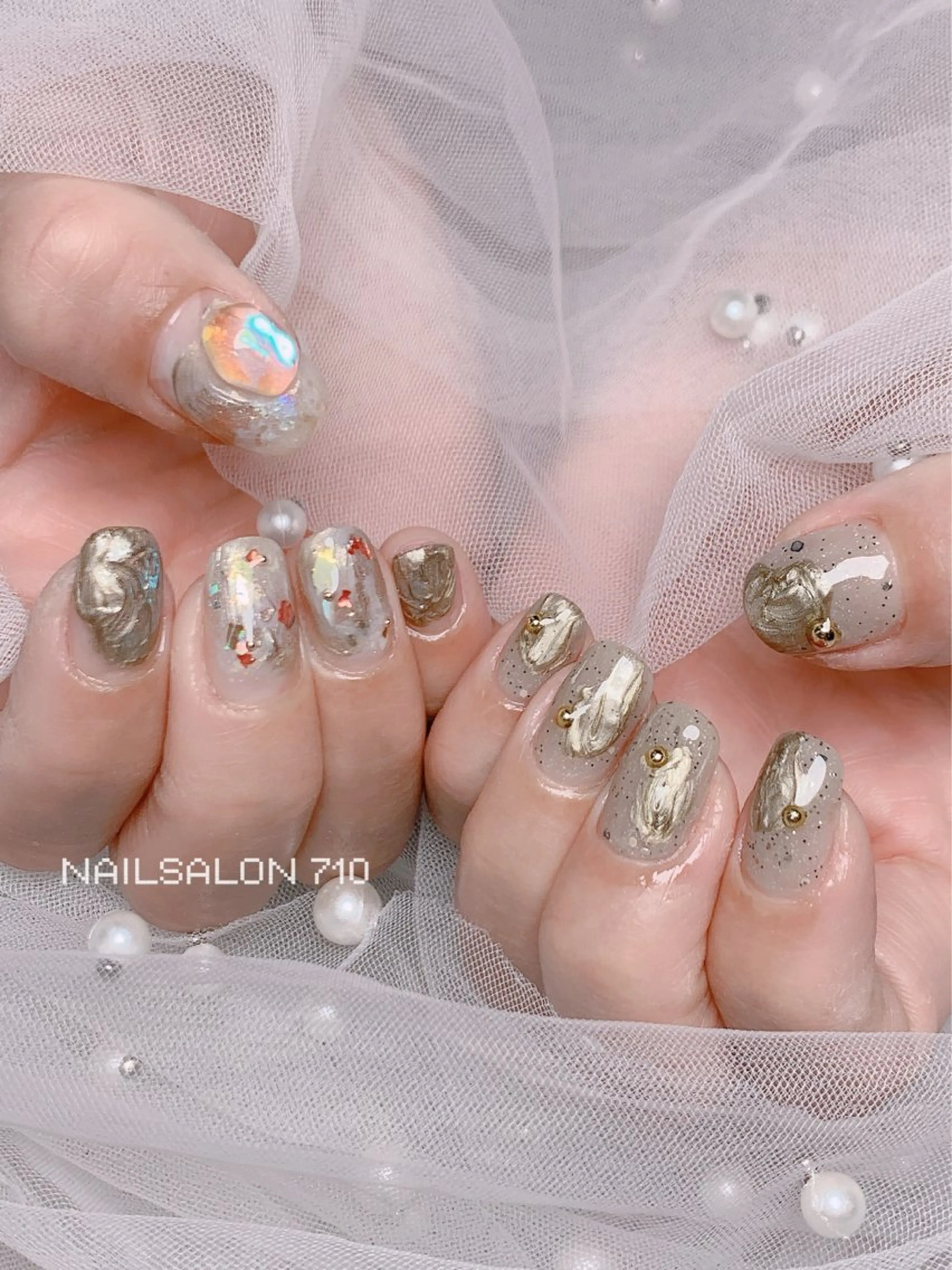 ネイル ハンドネイル フットネイル ナナイチゼロ I.Naoのネイルデザイン