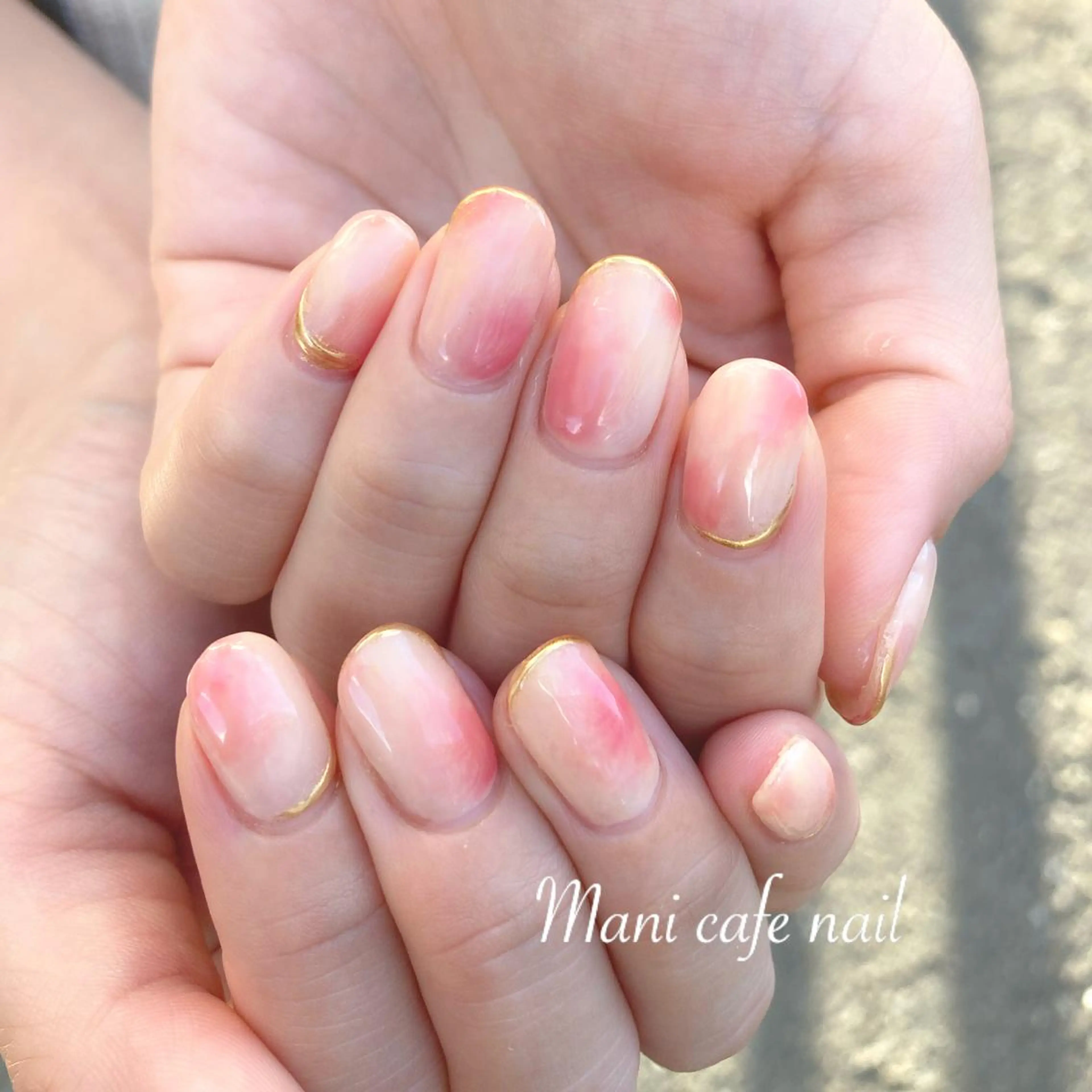 ネイル ハンドネイル Mani cafe nailのネイルデザイン