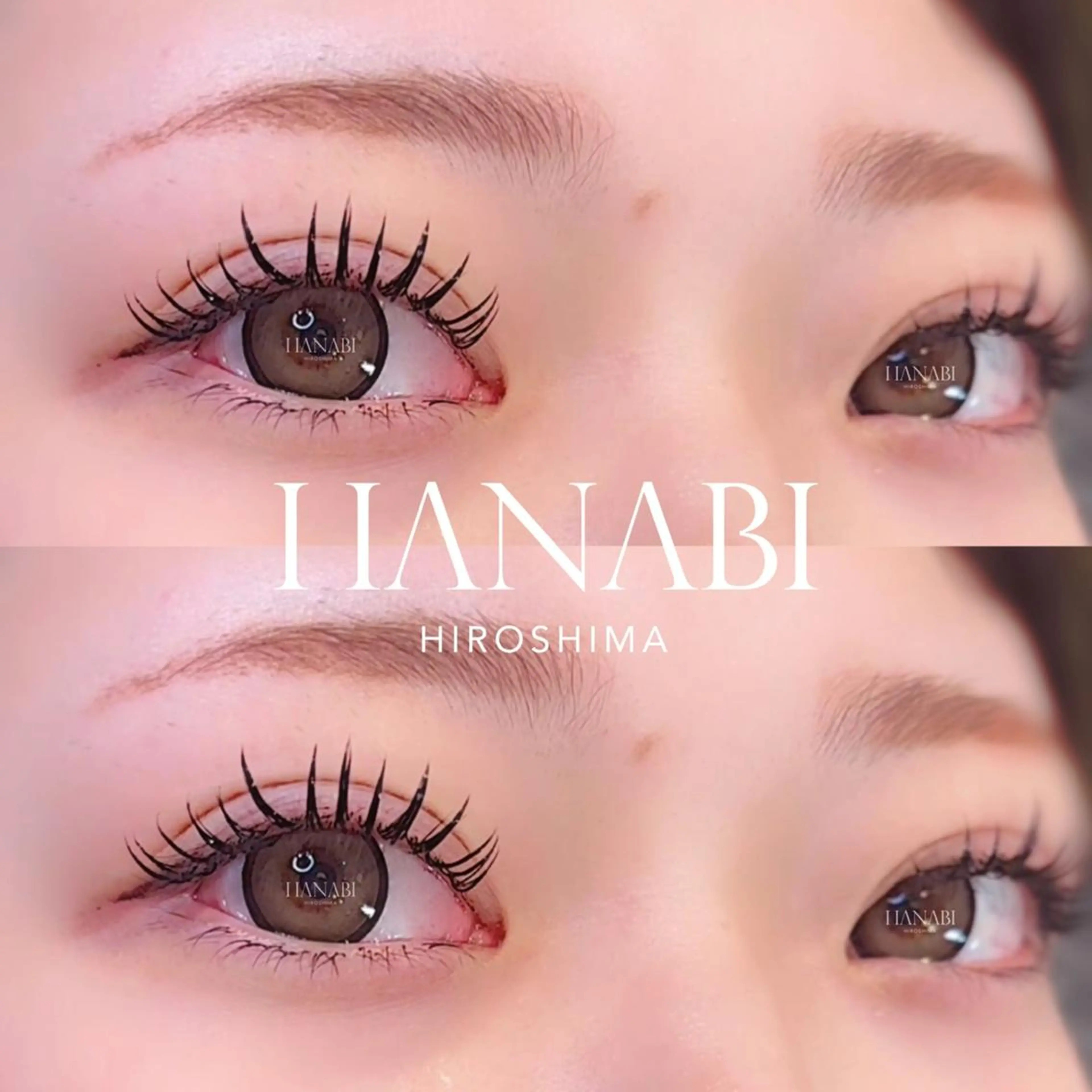 マツエク・マツパ HANABI NAMIKIのマツエク・マツパデザイン