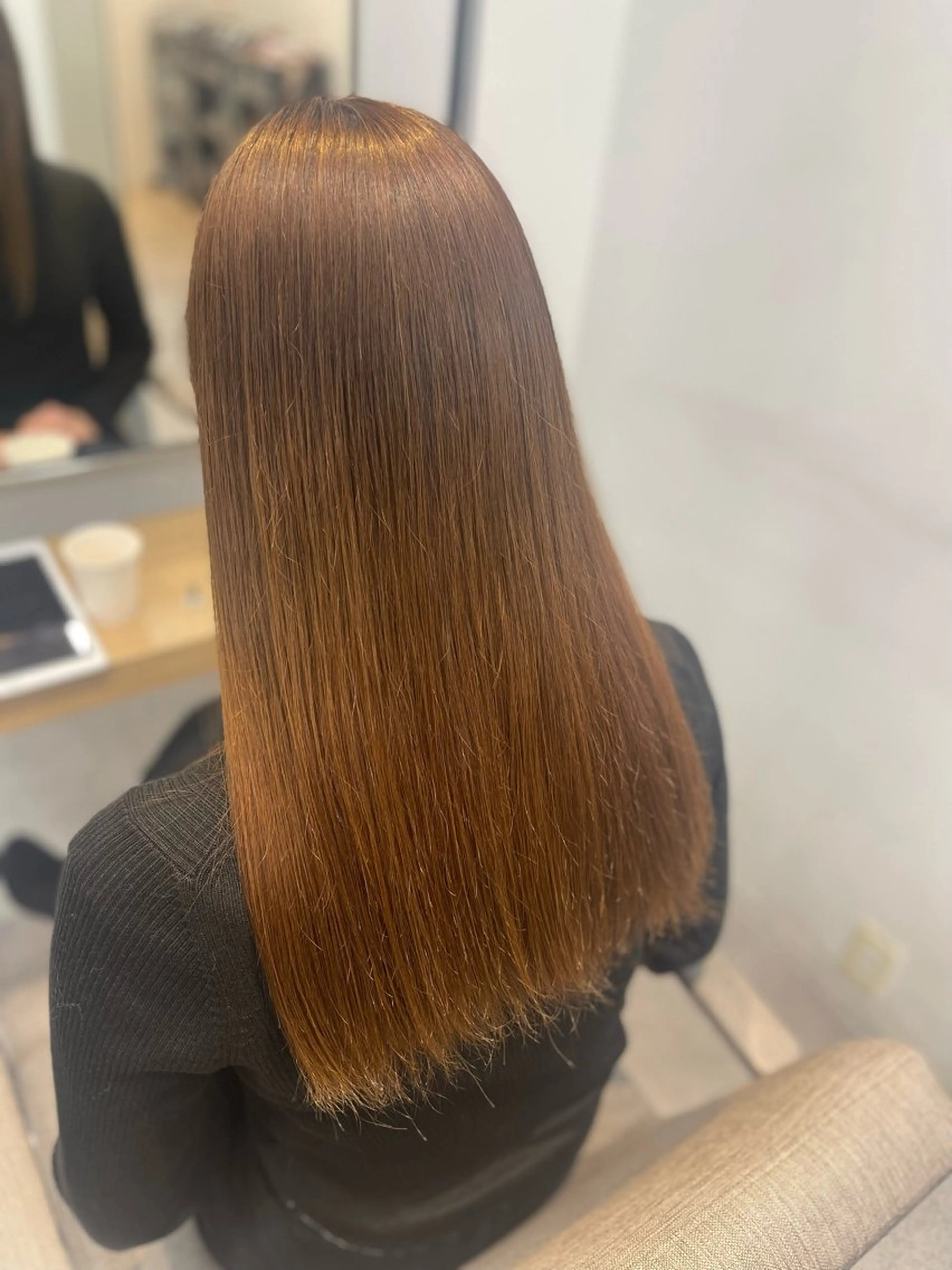 ロング カラー ベージュカラー オリーブベージュ ciel hairdesign所属・綱島/髪質改善 /艶髪/ルキヤ‎‎のヘアスタイル