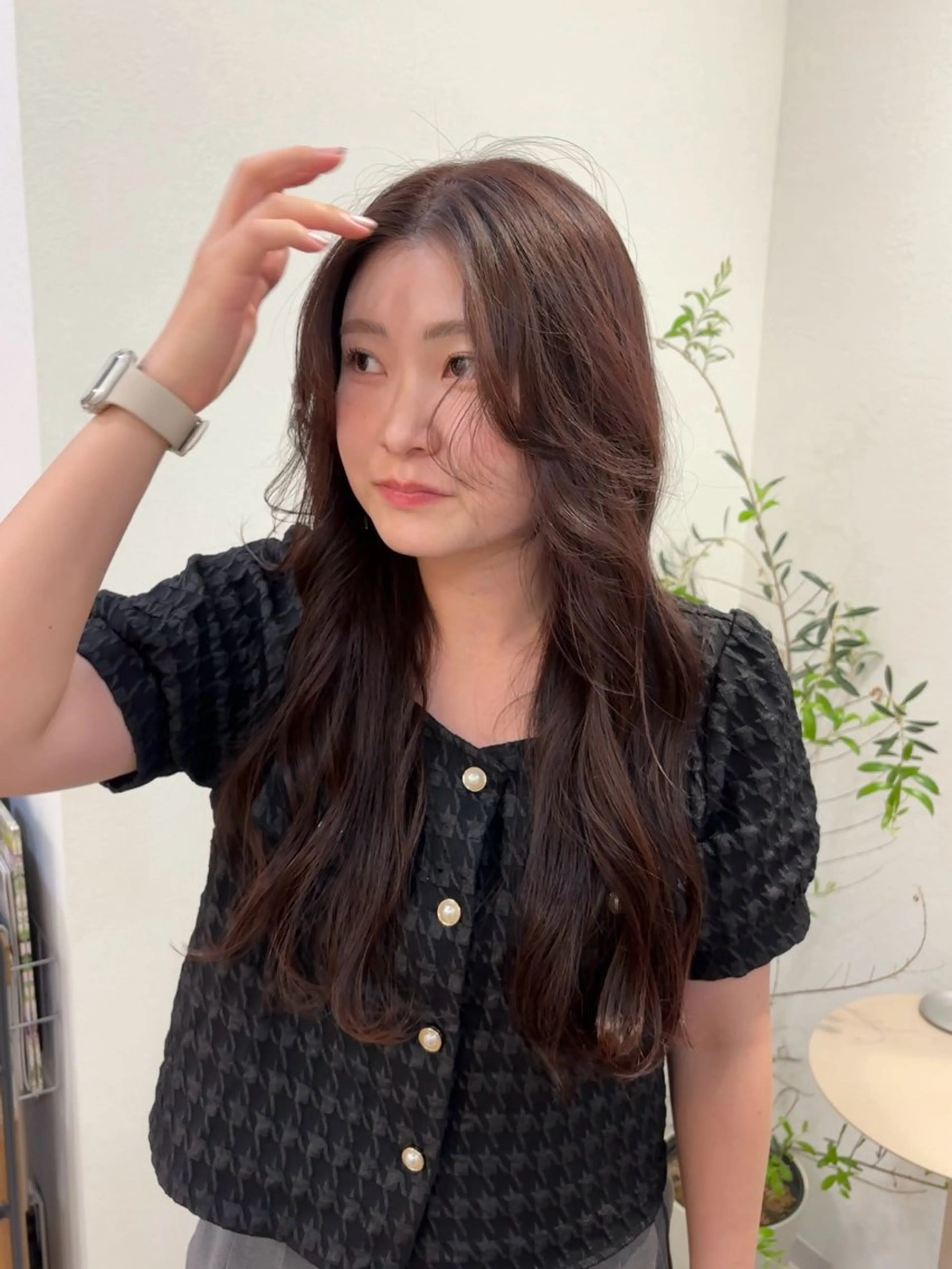 one color ＋　premium treatmentの写真