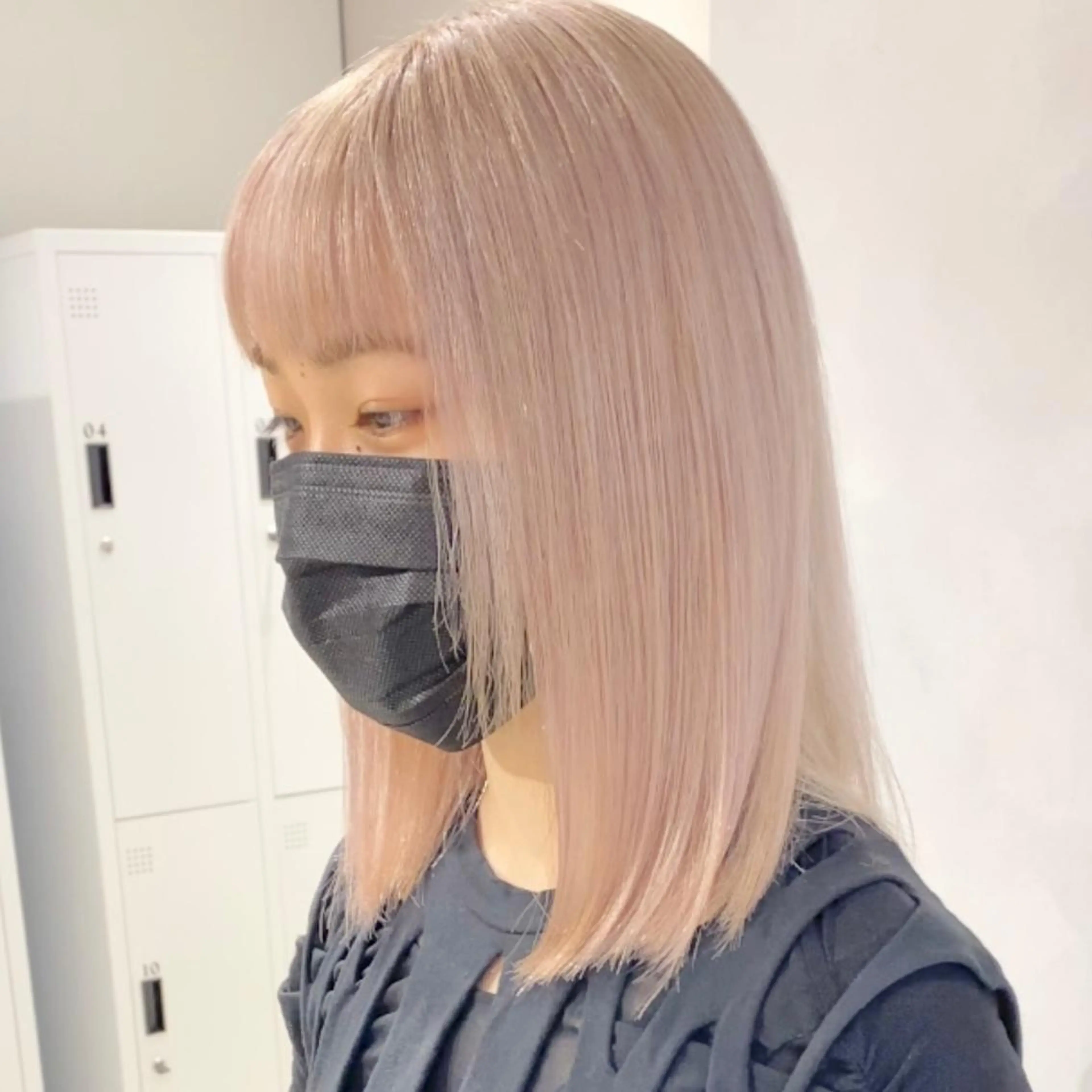 ミディアム カラー ヘアカラー トリートメント カラー系/カット特化 🟠オオタキマサシのヘアスタイル