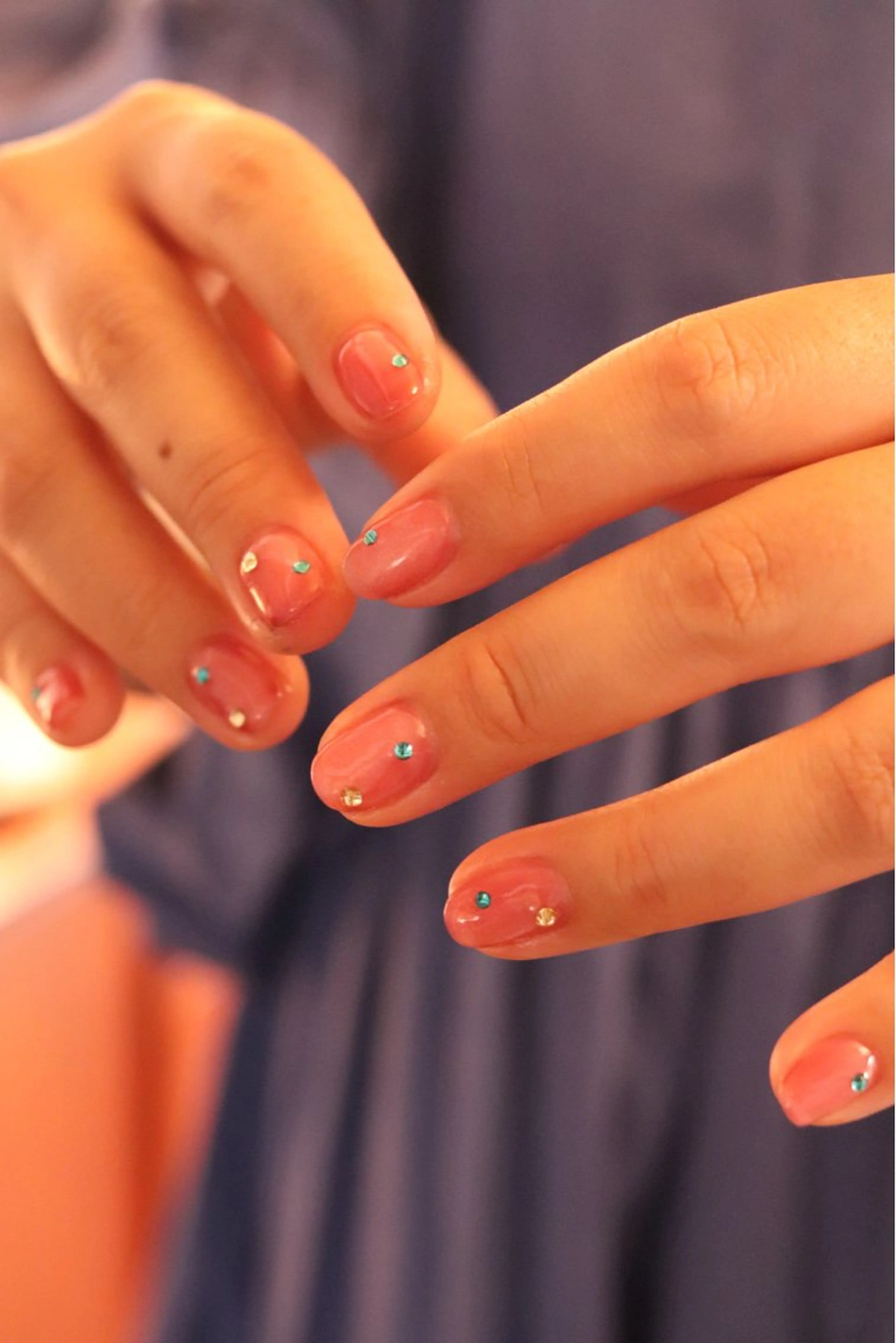 ネイル マグネットネイル ストーンネイル nikotnail| nakoのネイルデザイン