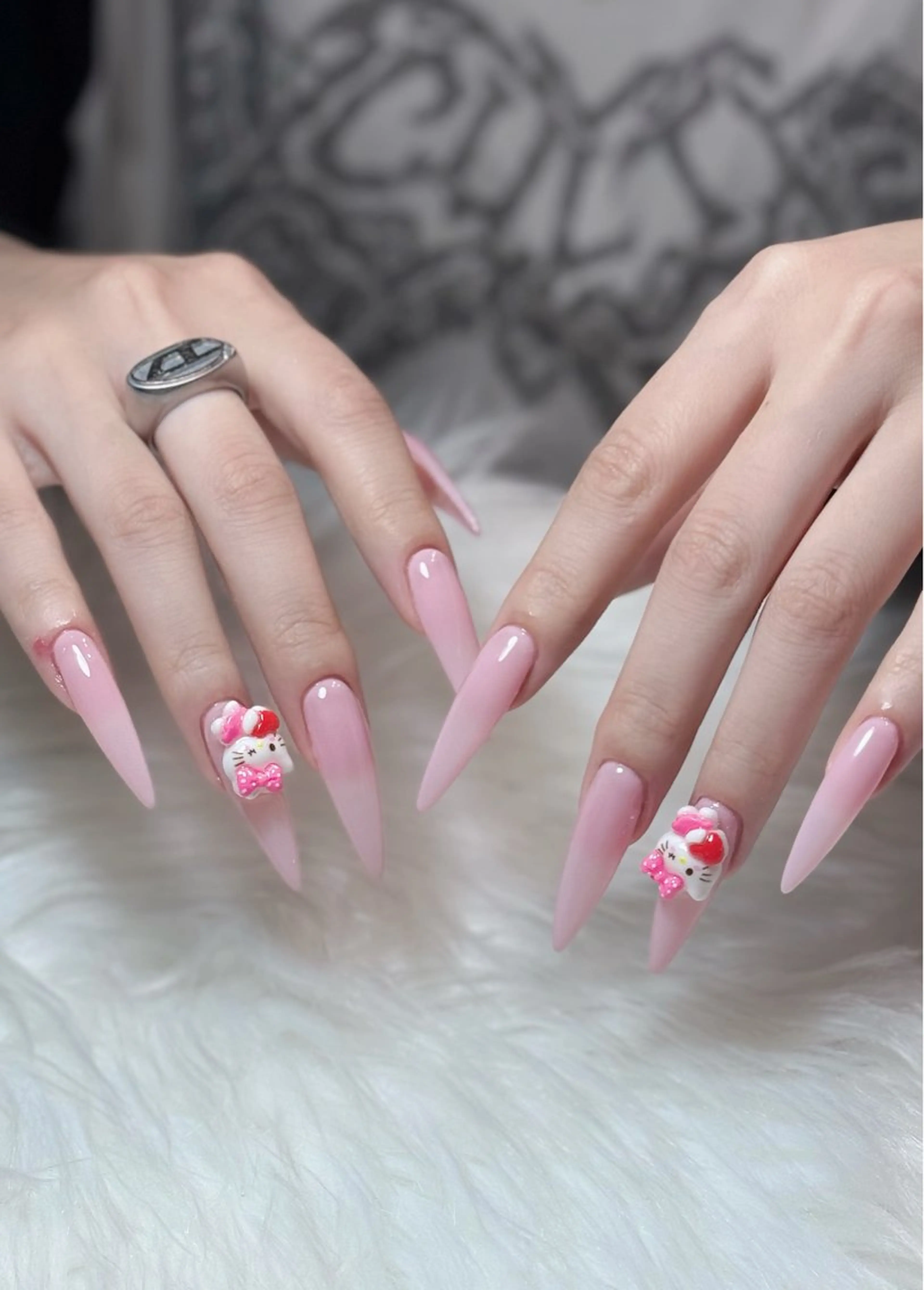 ネイル オーロラネイル チークネイル フットネイル フレンチネイル ジェルネイル ハンドネイル Nichi Nailsのネイルデザイン