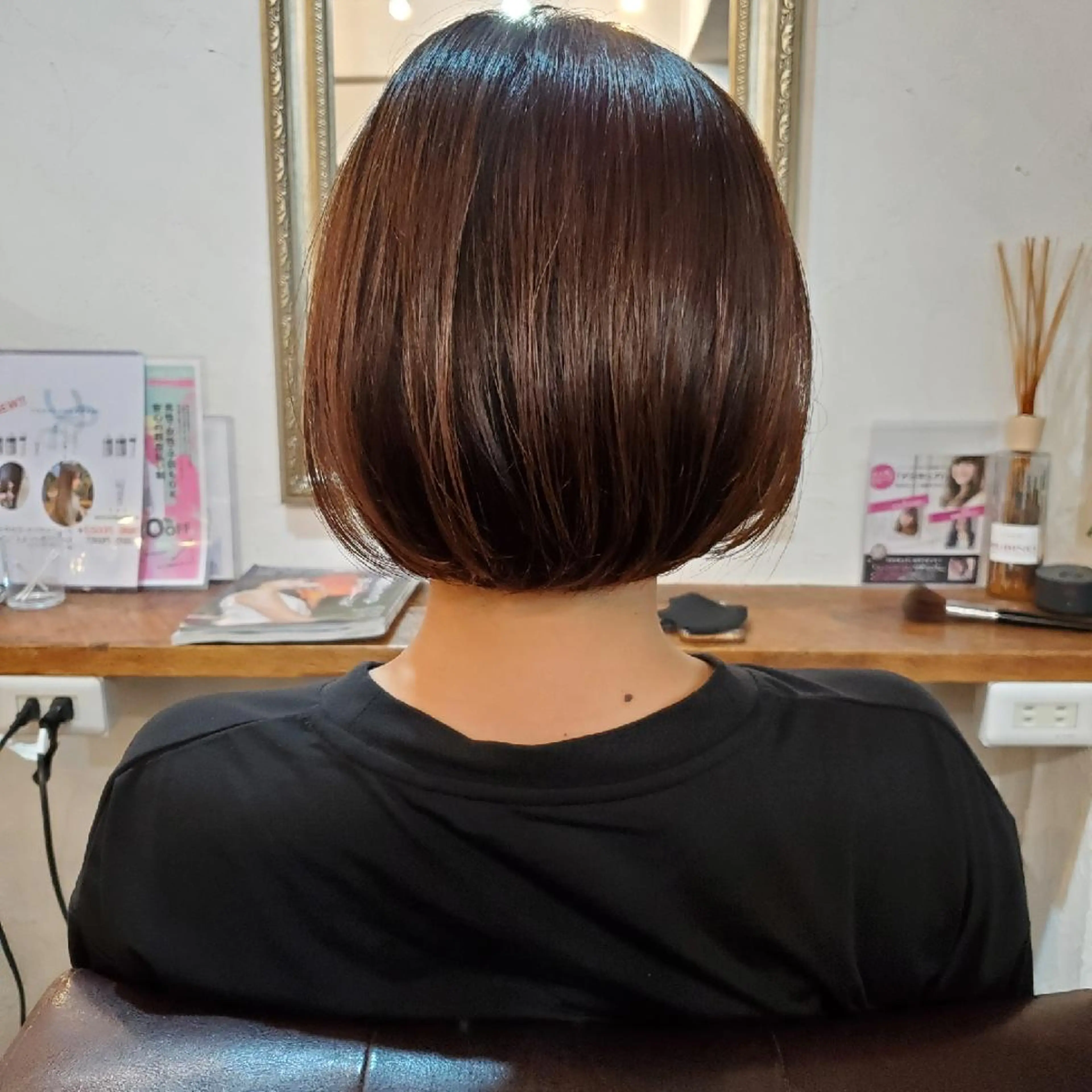 ショート カラー カット ヘアカラー トリートメント フリーランス所属・韓国ヘア レイヤー くびれヘアMATSUのヘアスタイル