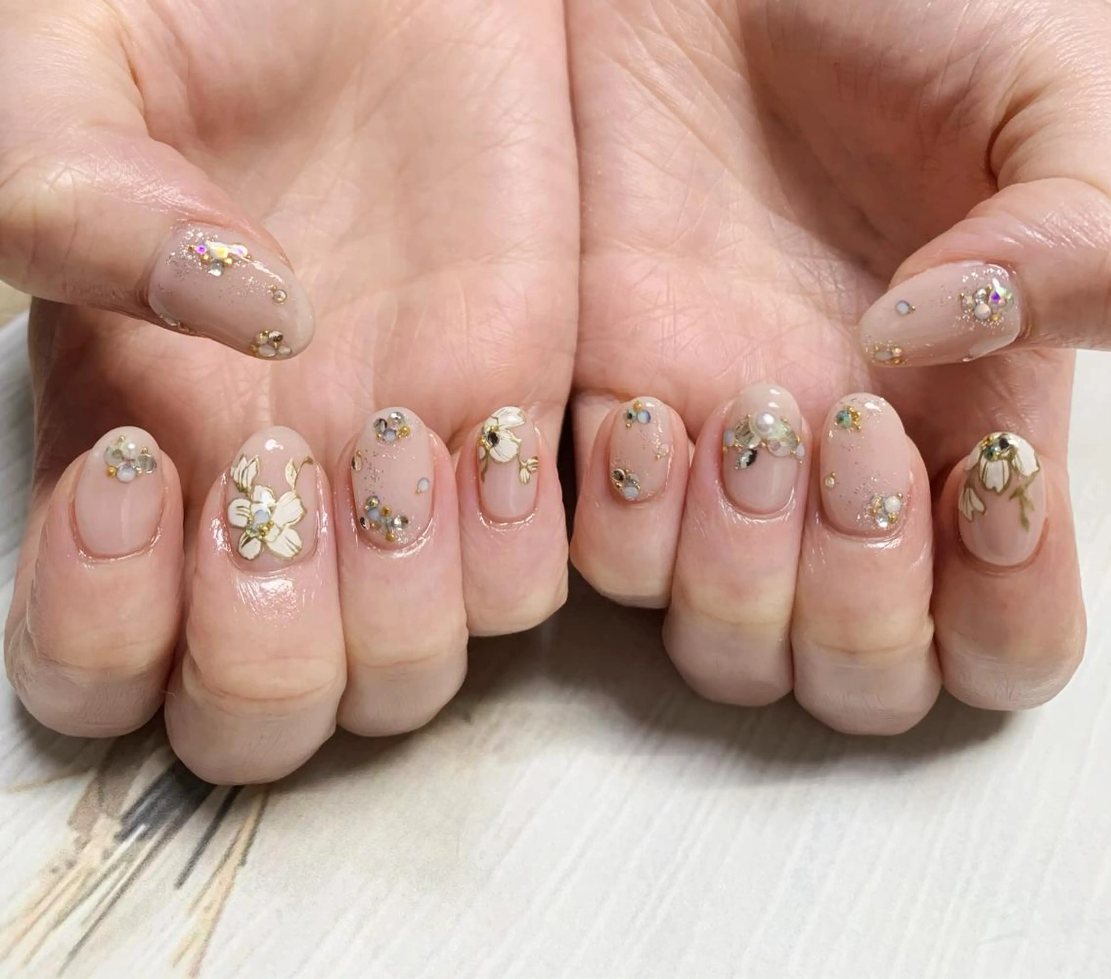 ネイル ハンドネイル nail salon en familleのネイルデザイン