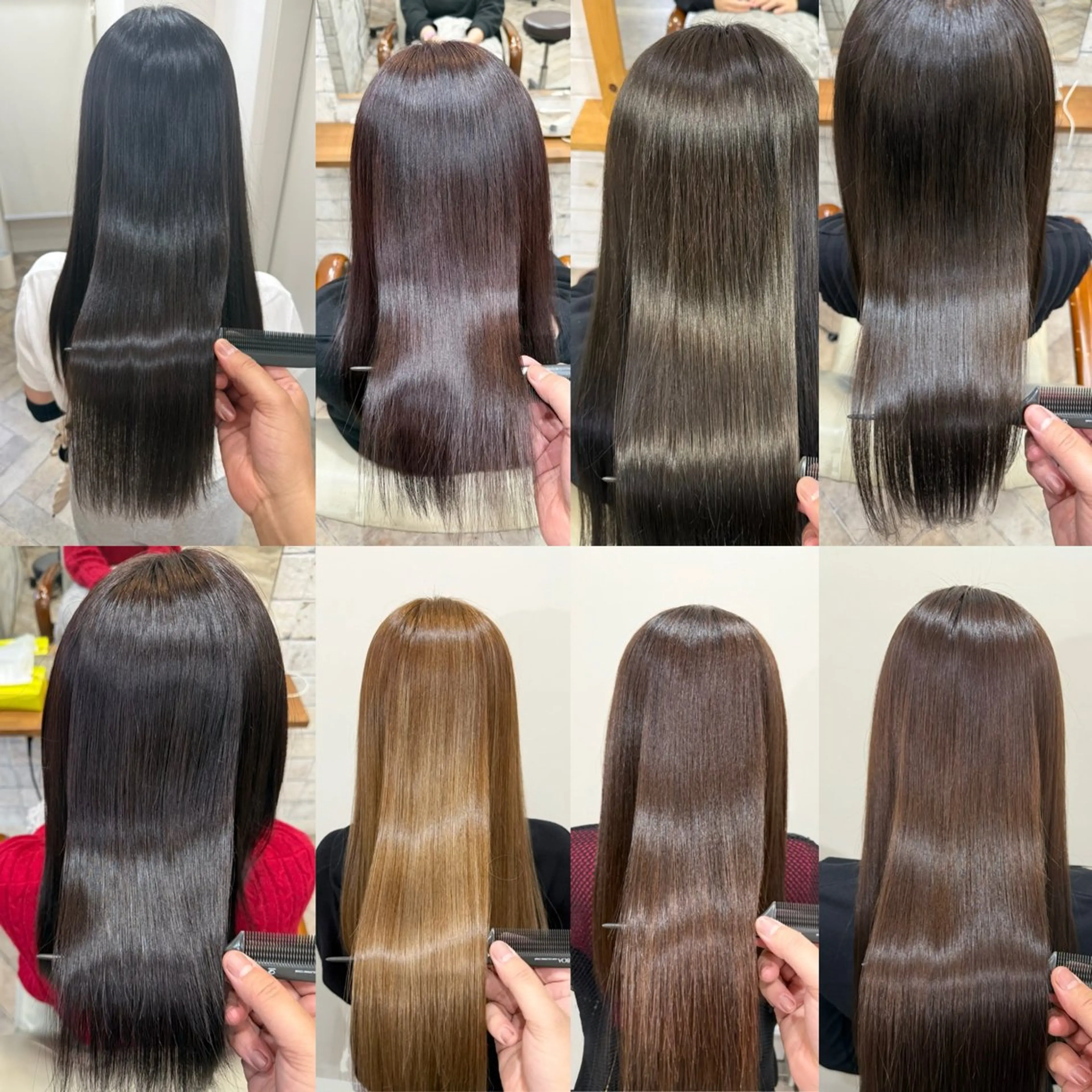 ロング カラー カット ヘアカラー トリートメント 店長 奈須 雄紀のヘアスタイル