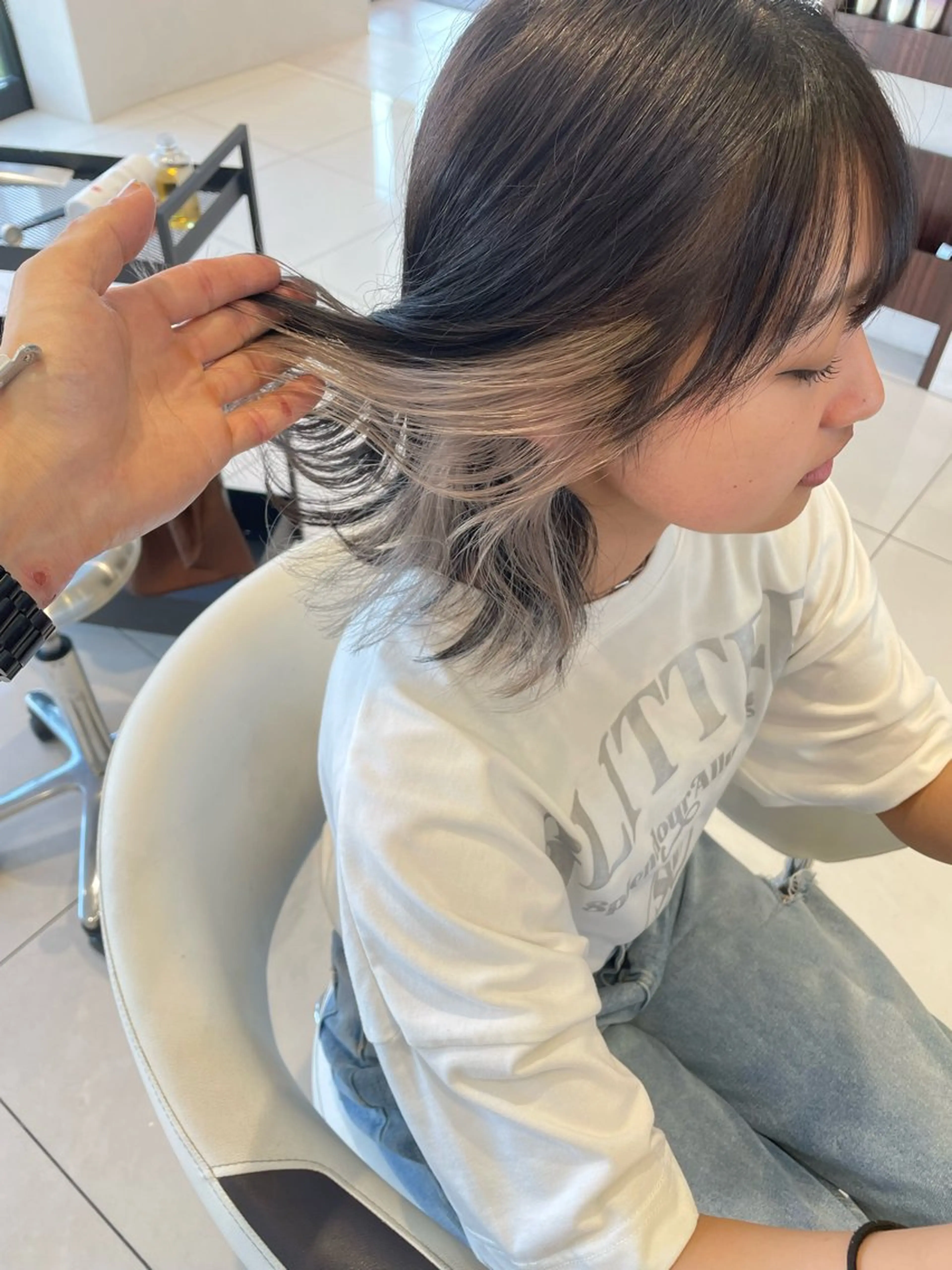 カラー 竹田 京人のヘアスタイル