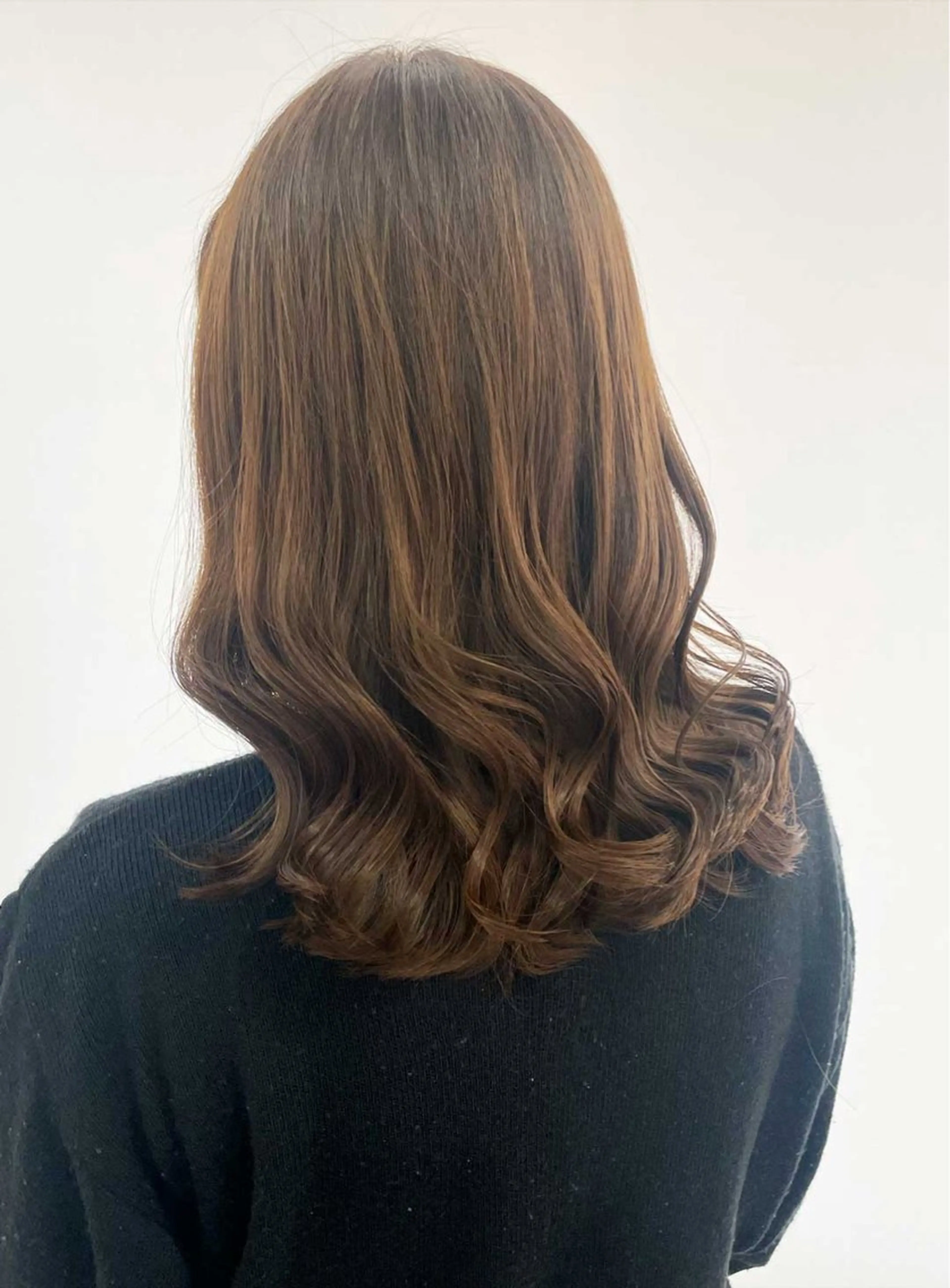 セミロング 韓国ヘア🇰🇷 Misuzuのヘアスタイル