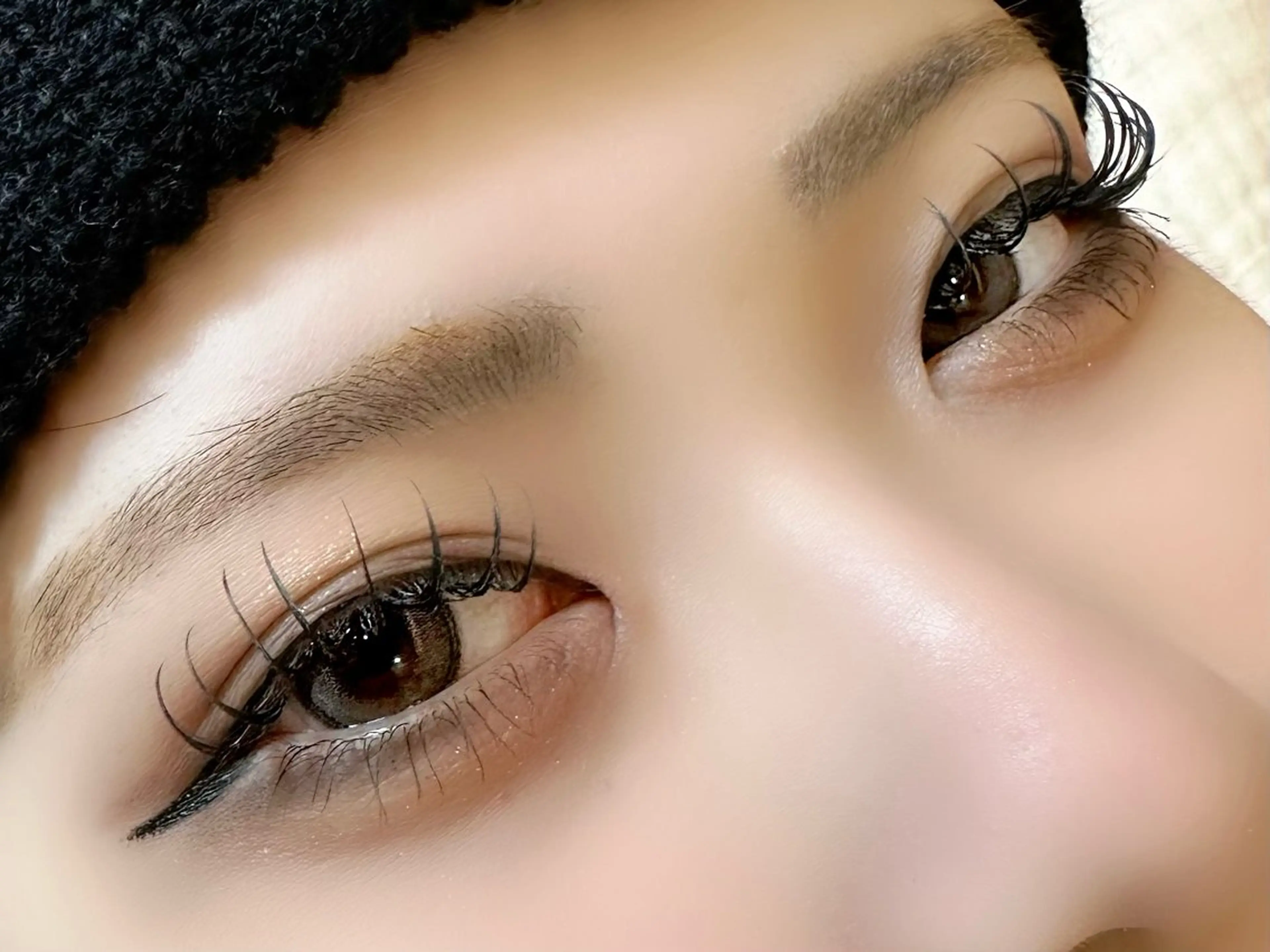 マツエク・マツパ Dカール フラットラッシュ マツエク OPS hair ミクのマツエク・マツパデザイン