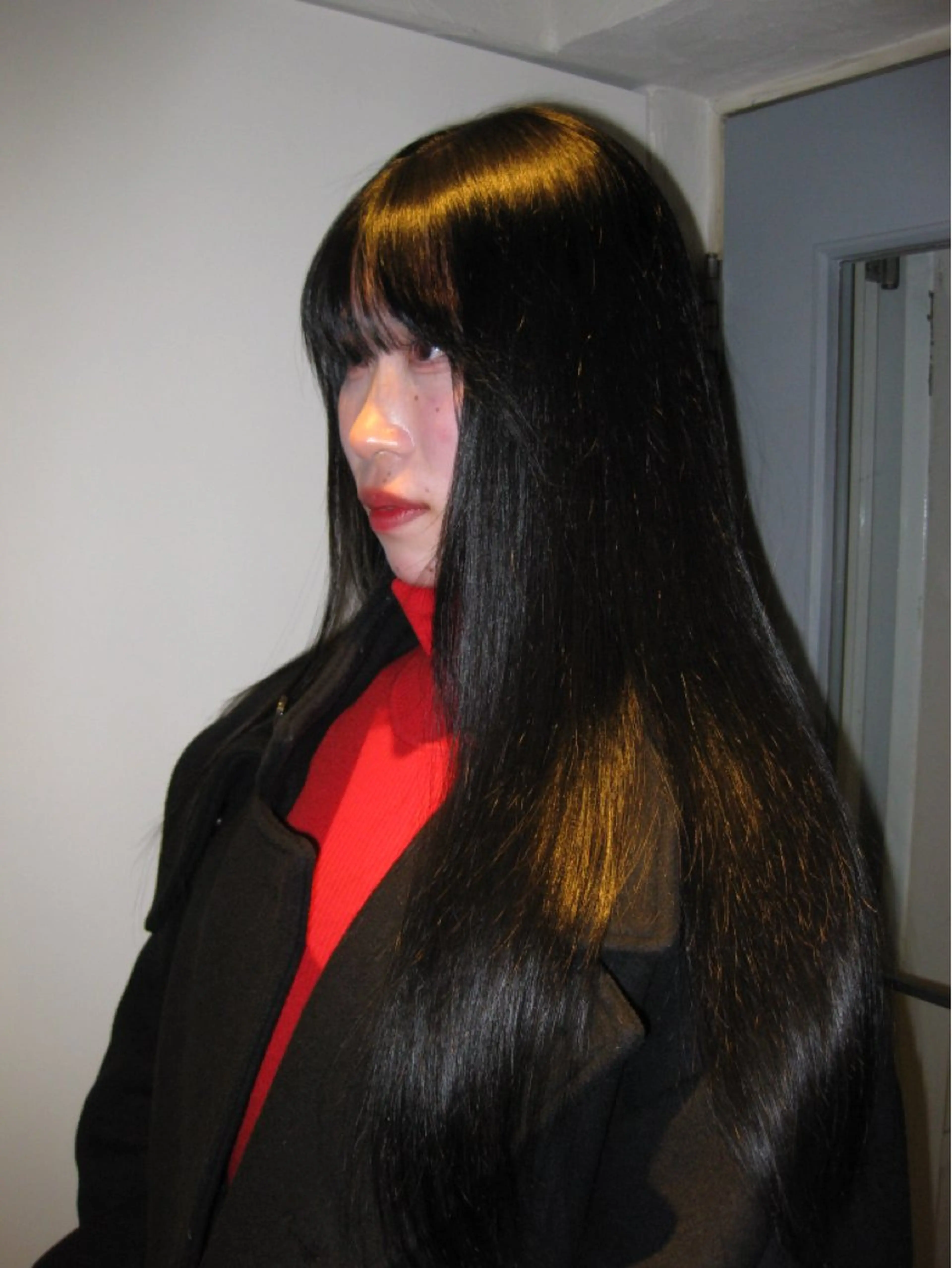 ロング カラー 今井 香奈恵のヘアスタイル